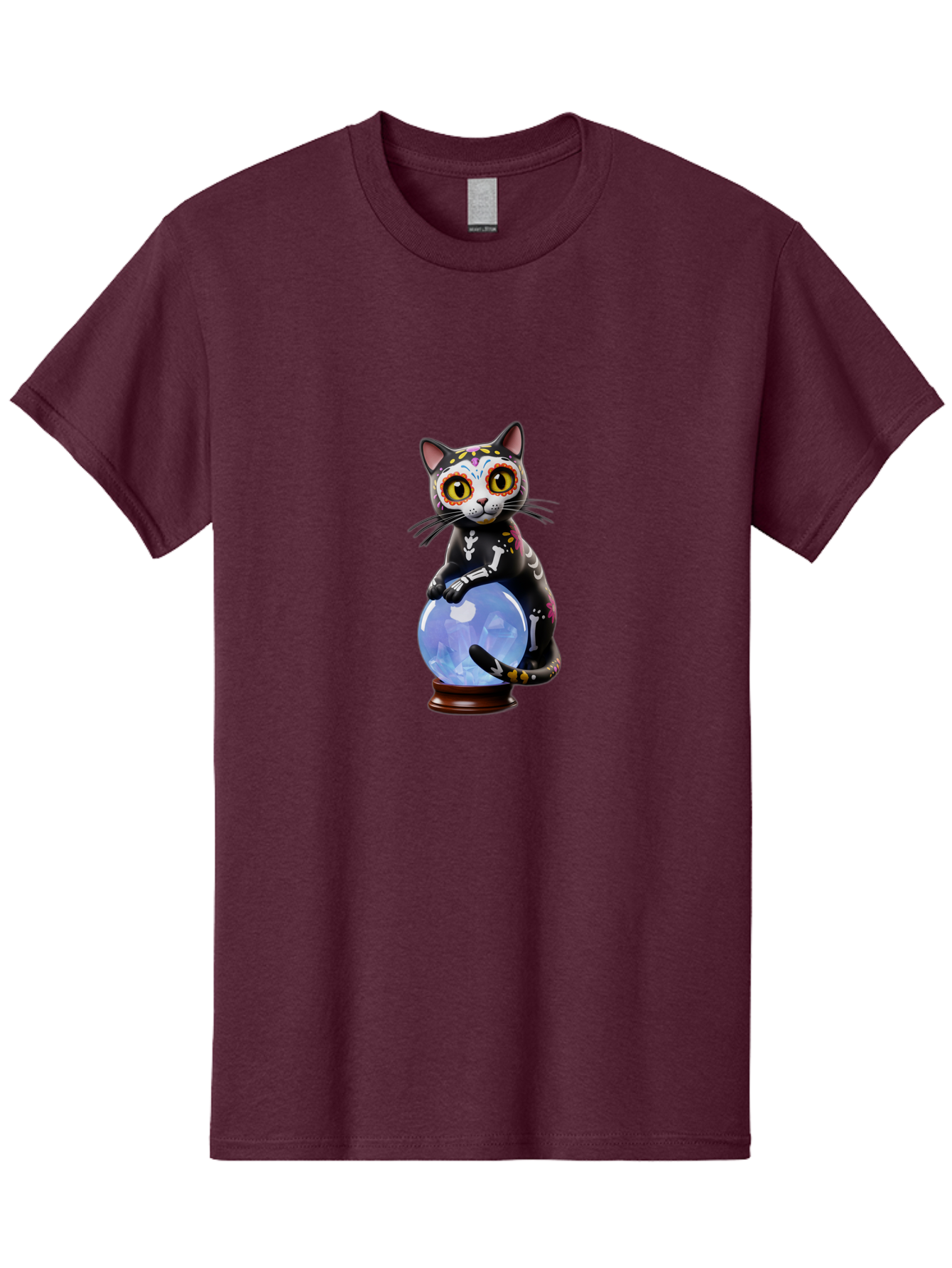 Sugar-Skull-Cat Men'S Graphic Tee, 100% Cotton, Comfortable Casual Summer Wear, Machine Washable, Vintage Camera, Old Camera, Antique Camera, Black Camera, Classic Photography, Photography Equipment, Nostalgic Device, Film Camera, Camera Art Bal436