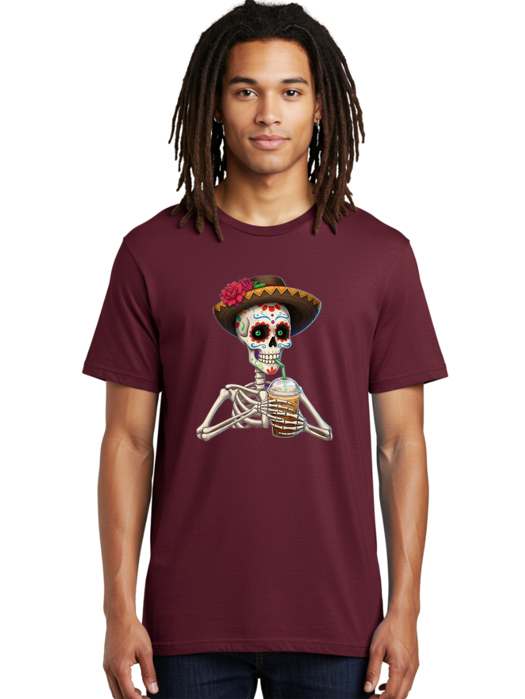 Sugar-Skull Men'S Graphic Tee, 100% Cotton, Comfortable Casual Summer Wear, Machine Washable, Vintage Camera, Old Camera, Antique Camera, Black Camera, Classic Photography, Photography Equipment, Nostalgic Device, Film Camera, Camera Art Bal439