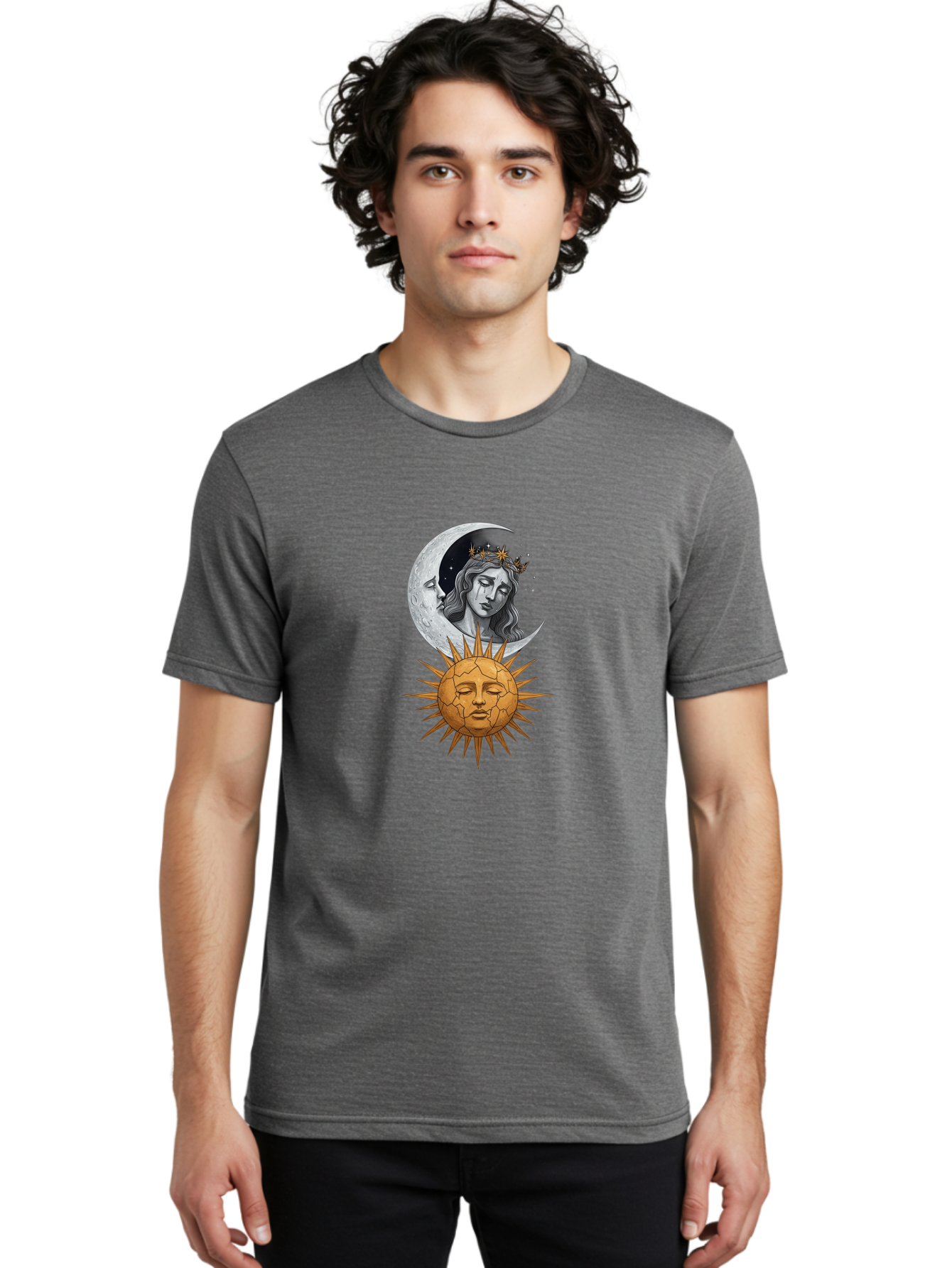 Sun-And-Moon-Goddess Men'S Graphic Tee, 100% Cotton, Comfortable Casual Summer Wear, Machine Washable, Vintage Camera, Old Camera, Antique Camera, Black Camera, Classic Photography, Photography Equipment, Nostalgic Device, Film Camera, Bal440
