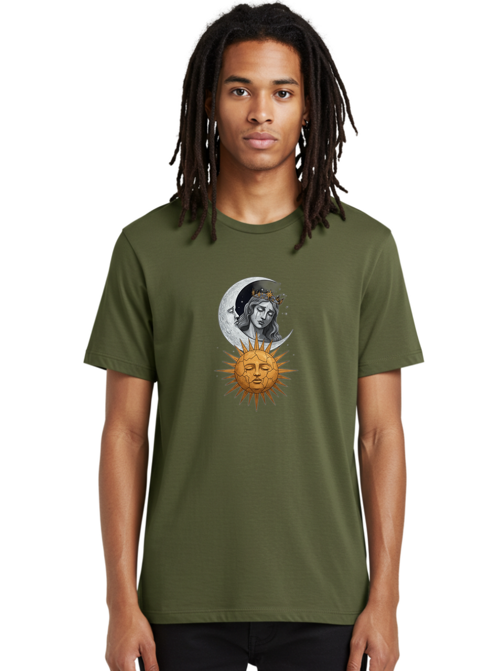 Sun-And-Moon-Goddess Men'S Graphic Tee, 100% Cotton, Comfortable Casual Summer Wear, Machine Washable, Vintage Camera, Old Camera, Antique Camera, Black Camera, Classic Photography, Photography Equipment, Nostalgic Device, Film Camera, Bal440