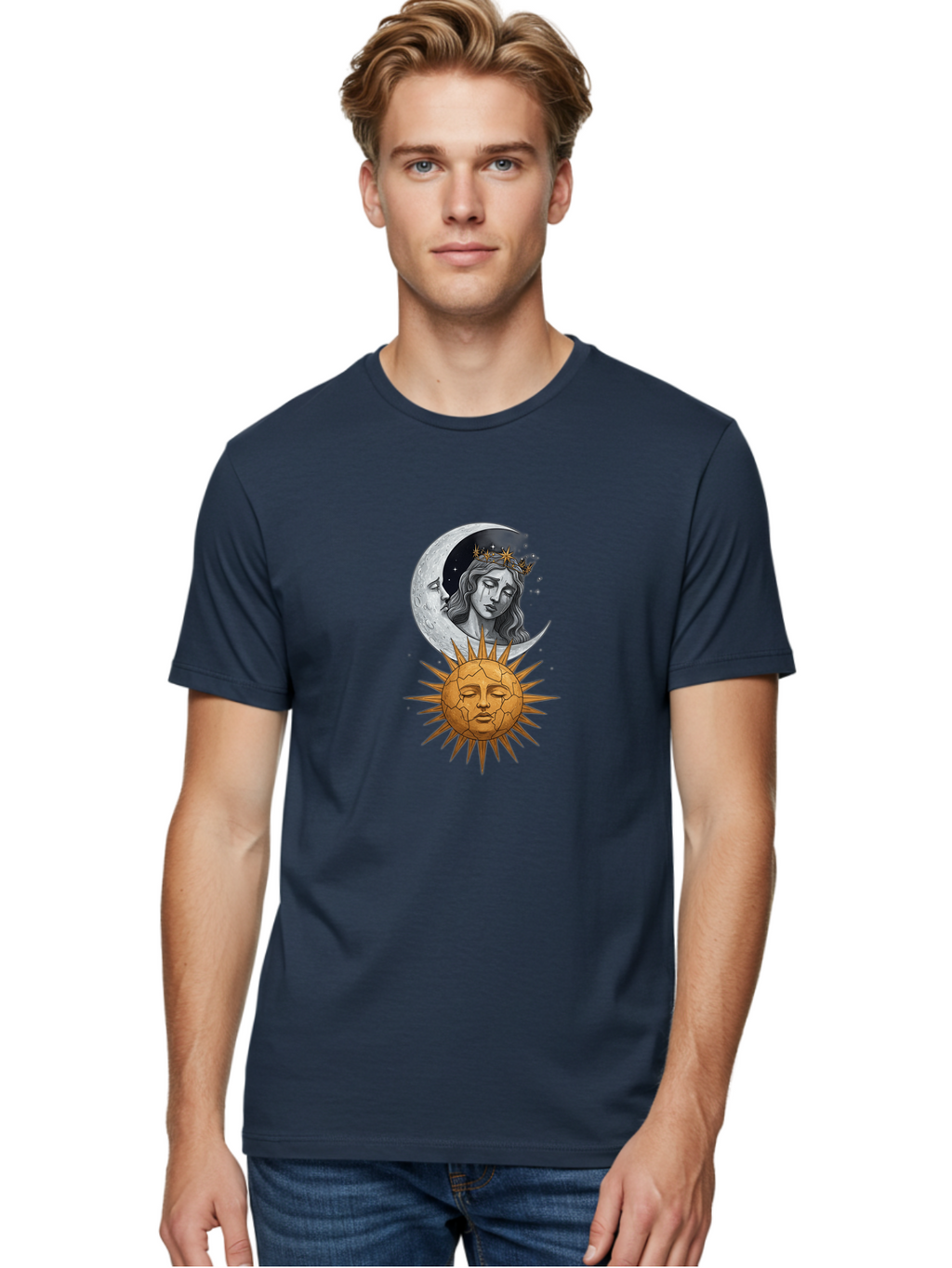 Sun-And-Moon-Goddess Men'S Graphic Tee, 100% Cotton, Comfortable Casual Summer Wear, Machine Washable, Vintage Camera, Old Camera, Antique Camera, Black Camera, Classic Photography, Photography Equipment, Nostalgic Device, Film Camera, Bal440