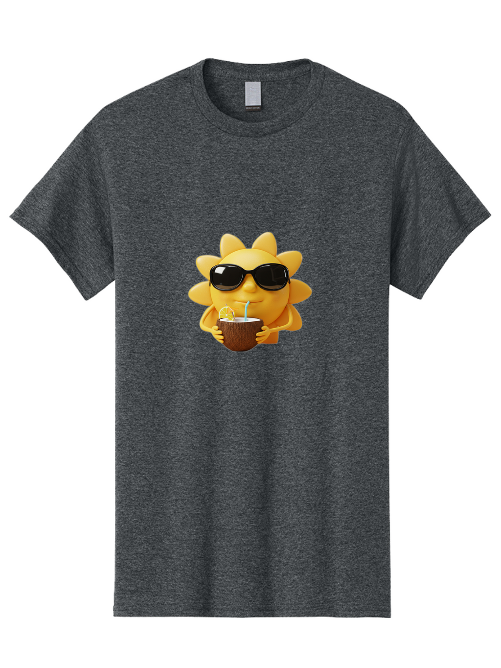 Sun-Wearing-Sunglasses Men'S Graphic Tee, 100% Cotton, Comfortable Casual Summer Wear, Machine Washable, Vintage Camera, Old Camera, Antique Camera, Black Camera, Classic Photography, Photography Equipment, Nostalgic Device, Film Camera, Bal443