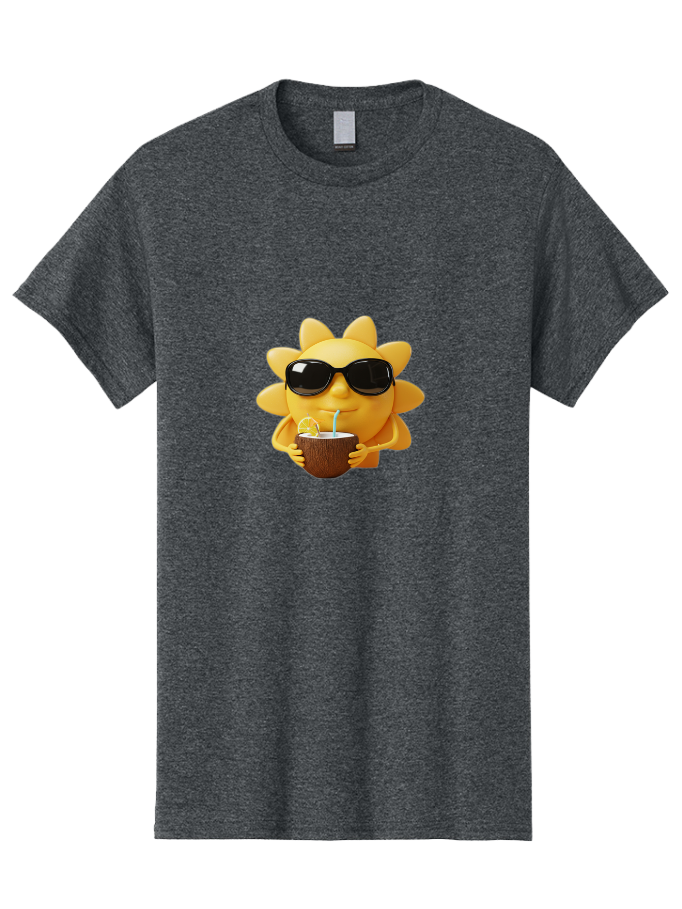Sun-Wearing-Sunglasses Men'S Graphic Tee, 100% Cotton, Comfortable Casual Summer Wear, Machine Washable, Vintage Camera, Old Camera, Antique Camera, Black Camera, Classic Photography, Photography Equipment, Nostalgic Device, Film Camera, Bal443