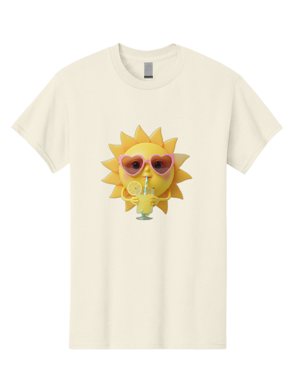 Sun-With-Sunglasses-Drinking-Lemonade Men'S Graphic Tee, 100% Cotton, Comfortable Casual Summer Wear, Machine Washable, Vintage Camera, Old Camera, Antique Camera, Black Camera, Classic Photography, Photography Equipment, Nostalgic Device, Bal444