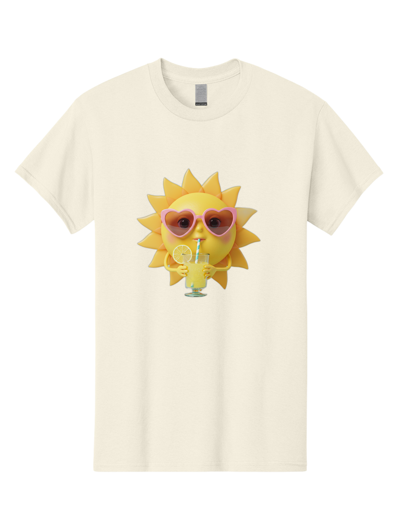Sun-With-Sunglasses-Drinking-Lemonade Men'S Graphic Tee, 100% Cotton, Comfortable Casual Summer Wear, Machine Washable, Vintage Camera, Old Camera, Antique Camera, Black Camera, Classic Photography, Photography Equipment, Nostalgic Device, Bal444
