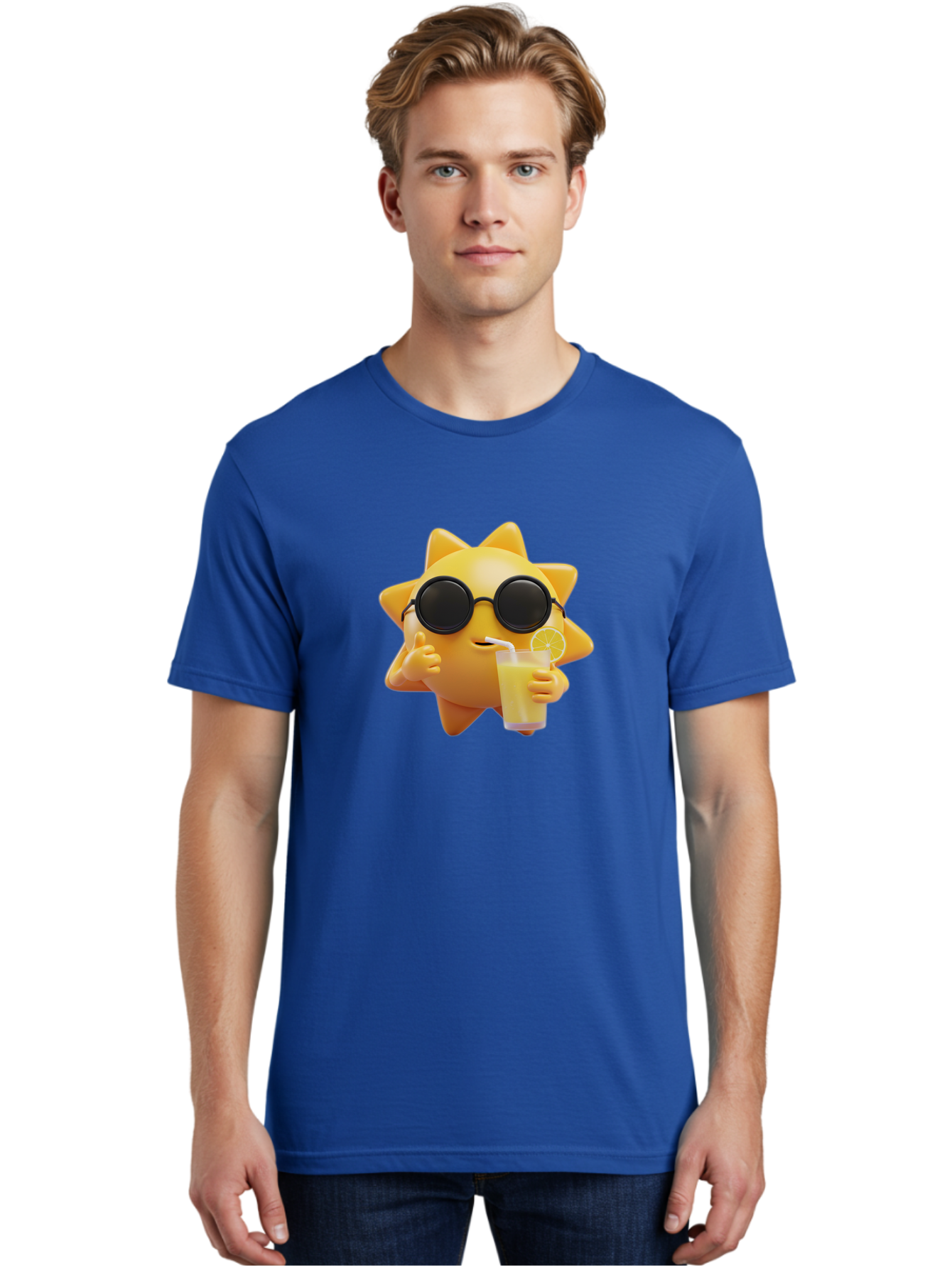 Sun-With-Sunglasses Men'S Graphic Tee, 100% Cotton, Comfortable Casual Summer Wear, Machine Washable, Vintage Camera, Old Camera, Antique Camera, Black Camera, Classic Photography, Photography Equipment, Nostalgic Device, Film Camera, Bal446