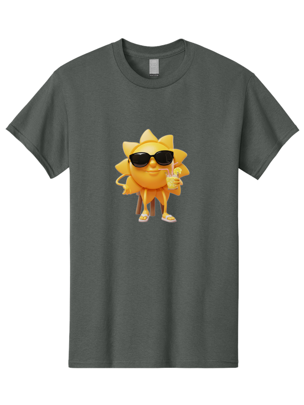 Sunny-Character-1 Men'S Graphic Tee, 100% Cotton, Comfortable Casual Summer Wear, Machine Washable, Vintage Camera, Old Camera, Antique Camera, Black Camera, Classic Photography, Photography Equipment, Nostalgic Device, Film Camera, Camera Art Bal448