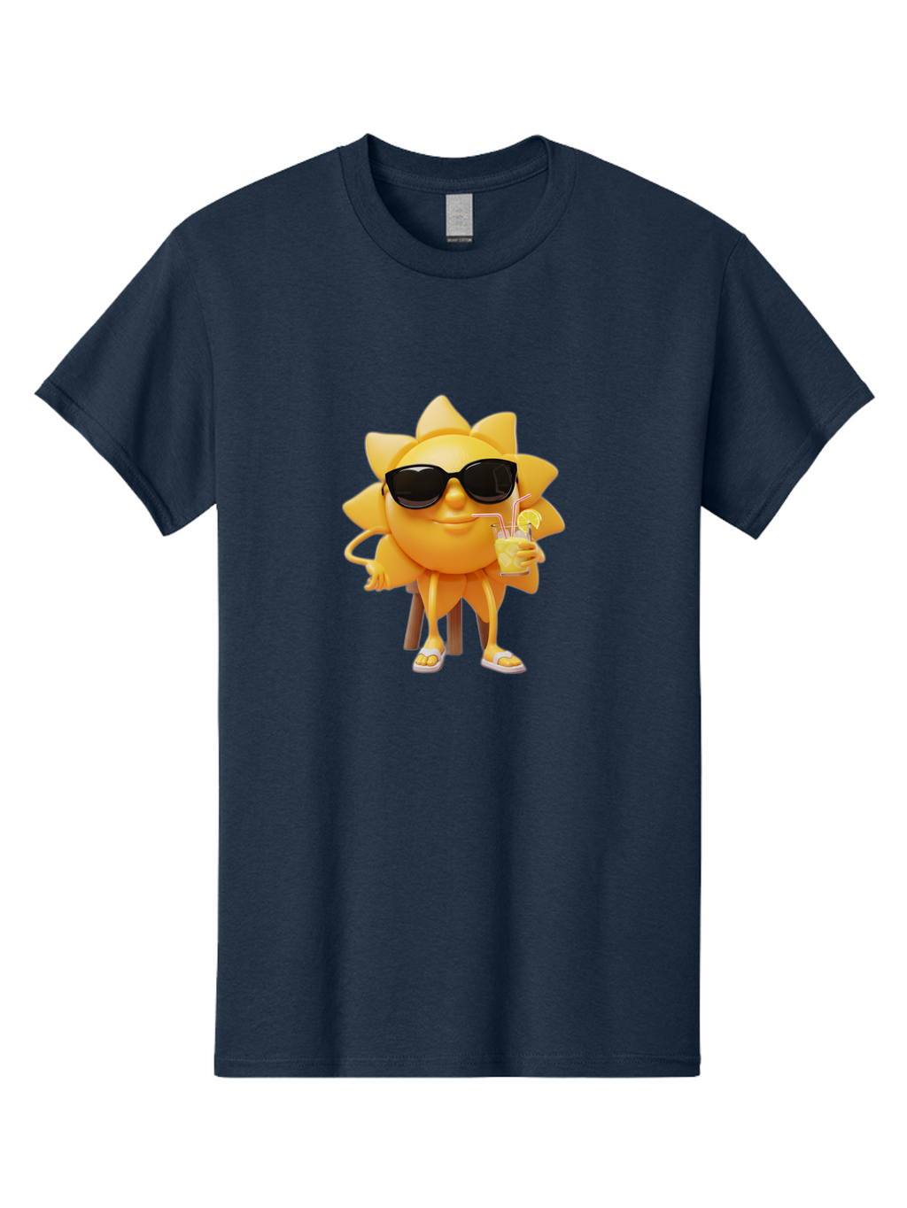 Sunny-Character-1 Men'S Graphic Tee, 100% Cotton, Comfortable Casual Summer Wear, Machine Washable, Vintage Camera, Old Camera, Antique Camera, Black Camera, Classic Photography, Photography Equipment, Nostalgic Device, Film Camera, Camera Art Bal448