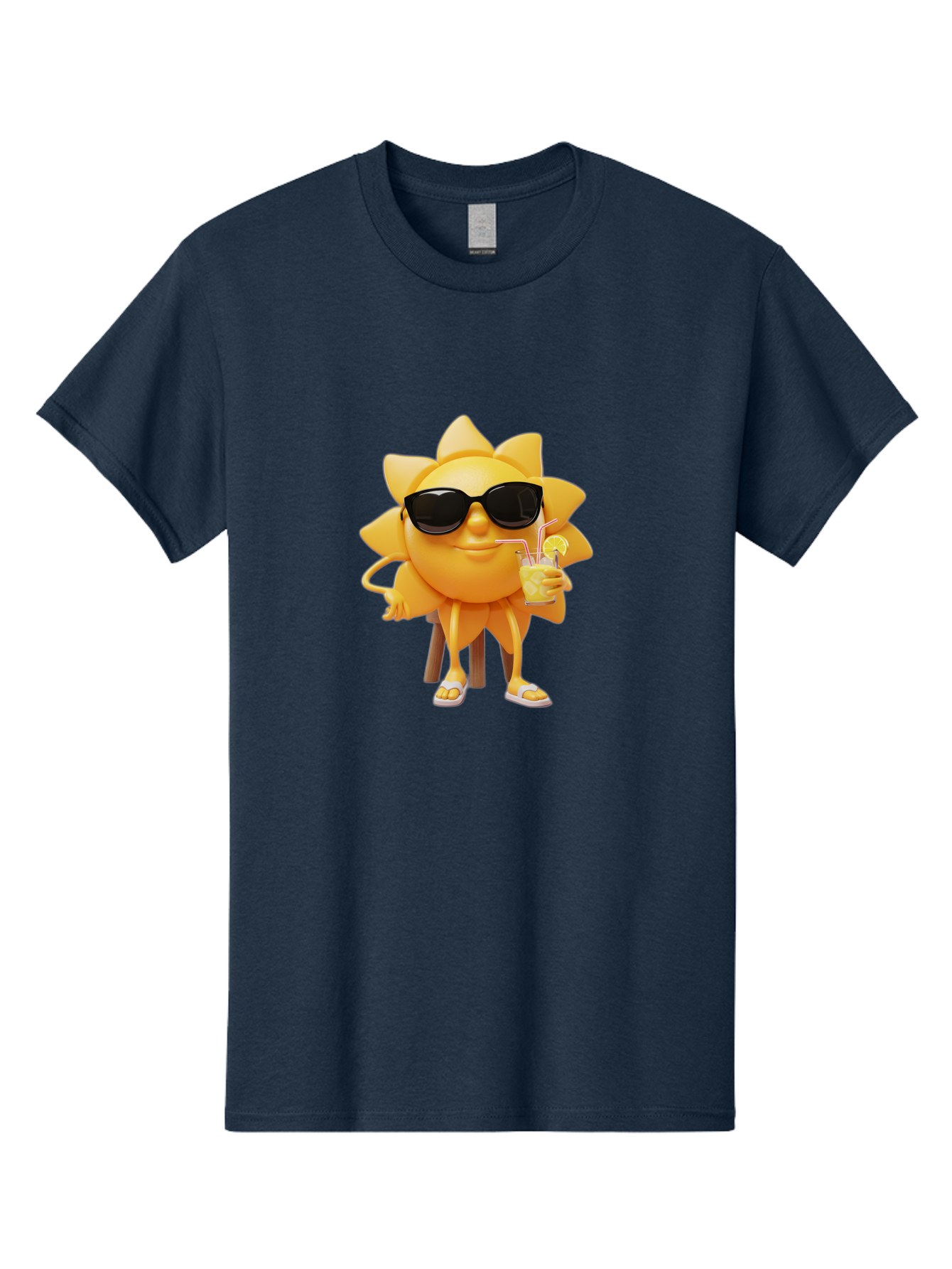 Sunny-Character-1 Men'S Graphic Tee, 100% Cotton, Comfortable Casual Summer Wear, Machine Washable, Vintage Camera, Old Camera, Antique Camera, Black Camera, Classic Photography, Photography Equipment, Nostalgic Device, Film Camera, Camera Art Bal448