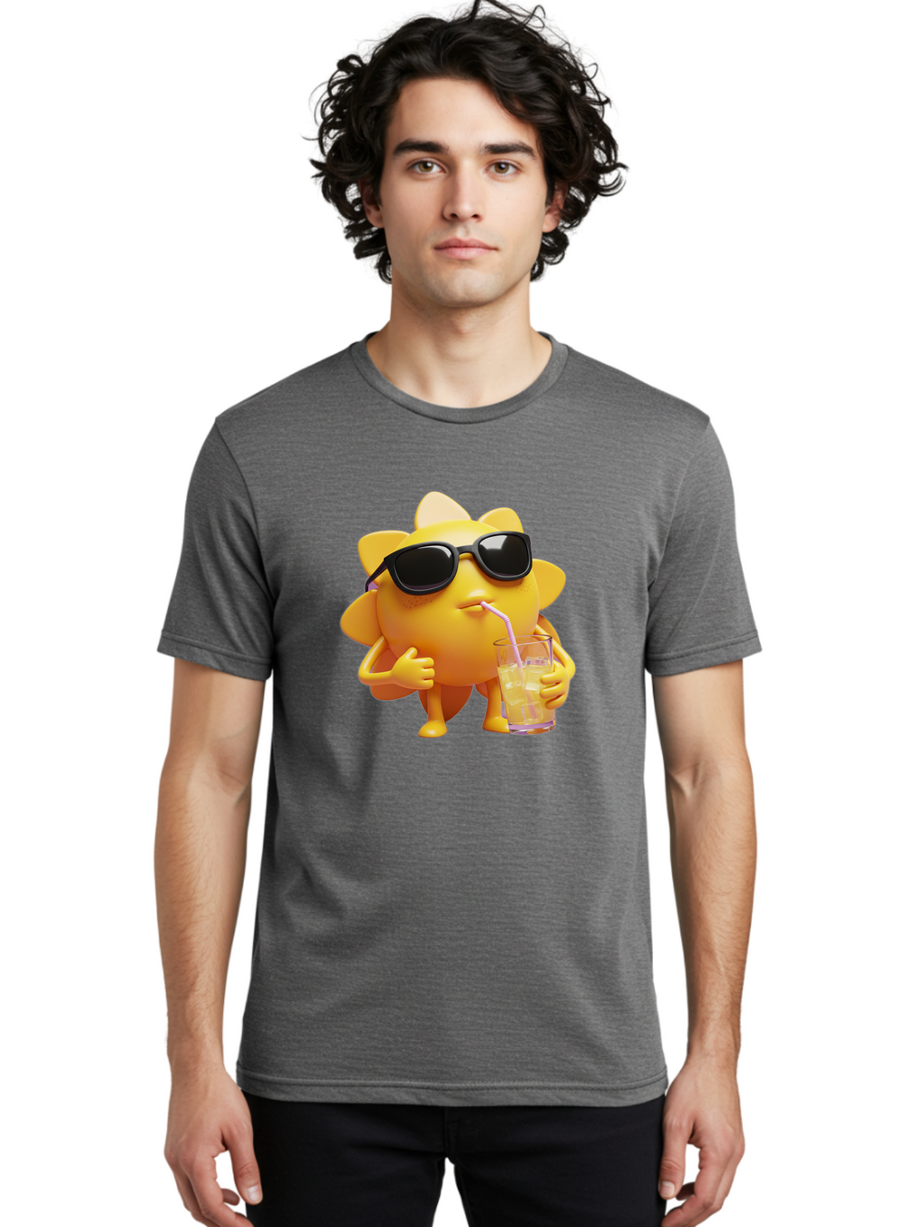Sunny-Character Men'S Graphic Tee, 100% Cotton, Comfortable Casual Summer Wear, Machine Washable, Vintage Camera, Old Camera, Antique Camera, Black Camera, Classic Photography, Photography Equipment, Nostalgic Device, Film Camera, Camera Art Bal451