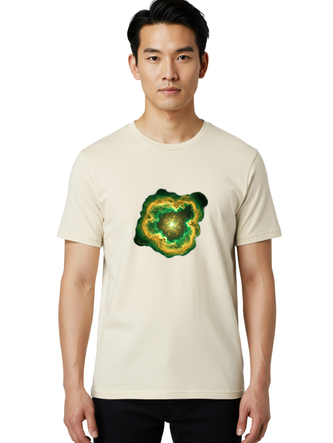 Supernova-Explosion Men'S Graphic Tee, 100% Cotton, Comfortable Casual Summer Wear, Machine Washable, Vintage Camera, Old Camera, Antique Camera, Black Camera, Classic Photography, Photography Equipment, Nostalgic Device, Film Camera, Bal452