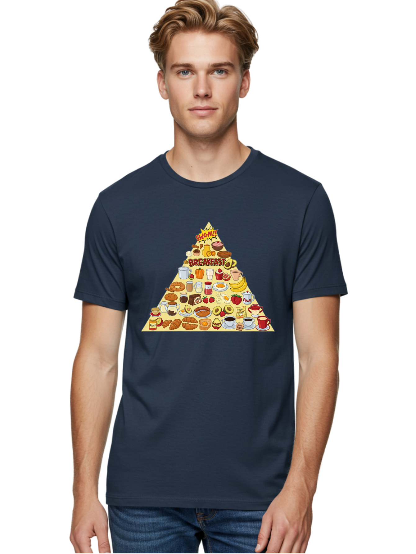 Swgm-Breakfast Men'S Graphic Tee, 100% Cotton, Comfortable Casual Summer Wear, Machine Washable, Vintage Camera, Old Camera, Antique Camera, Black Camera, Classic Photography, Photography Equipment, Nostalgic Device, Film Camera, Camera Art Bal454