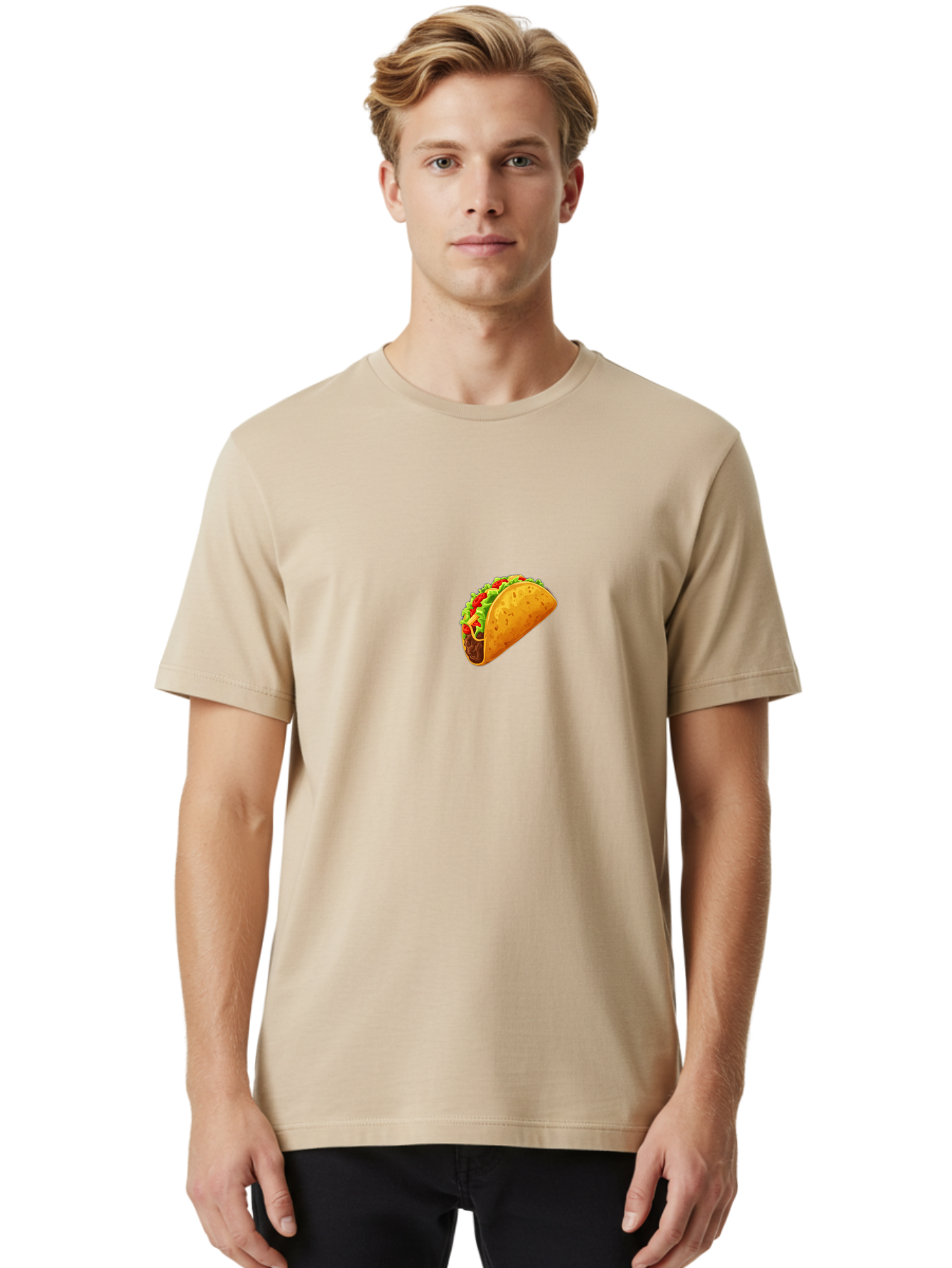 Taco-1 Men'S Graphic Tee, 100% Cotton, Comfortable Casual Summer Wear, Machine Washable, Vintage Camera, Old Camera, Antique Camera, Black Camera, Classic Photography, Photography Equipment, Nostalgic Device, Film Camera, Camera Art Bal458