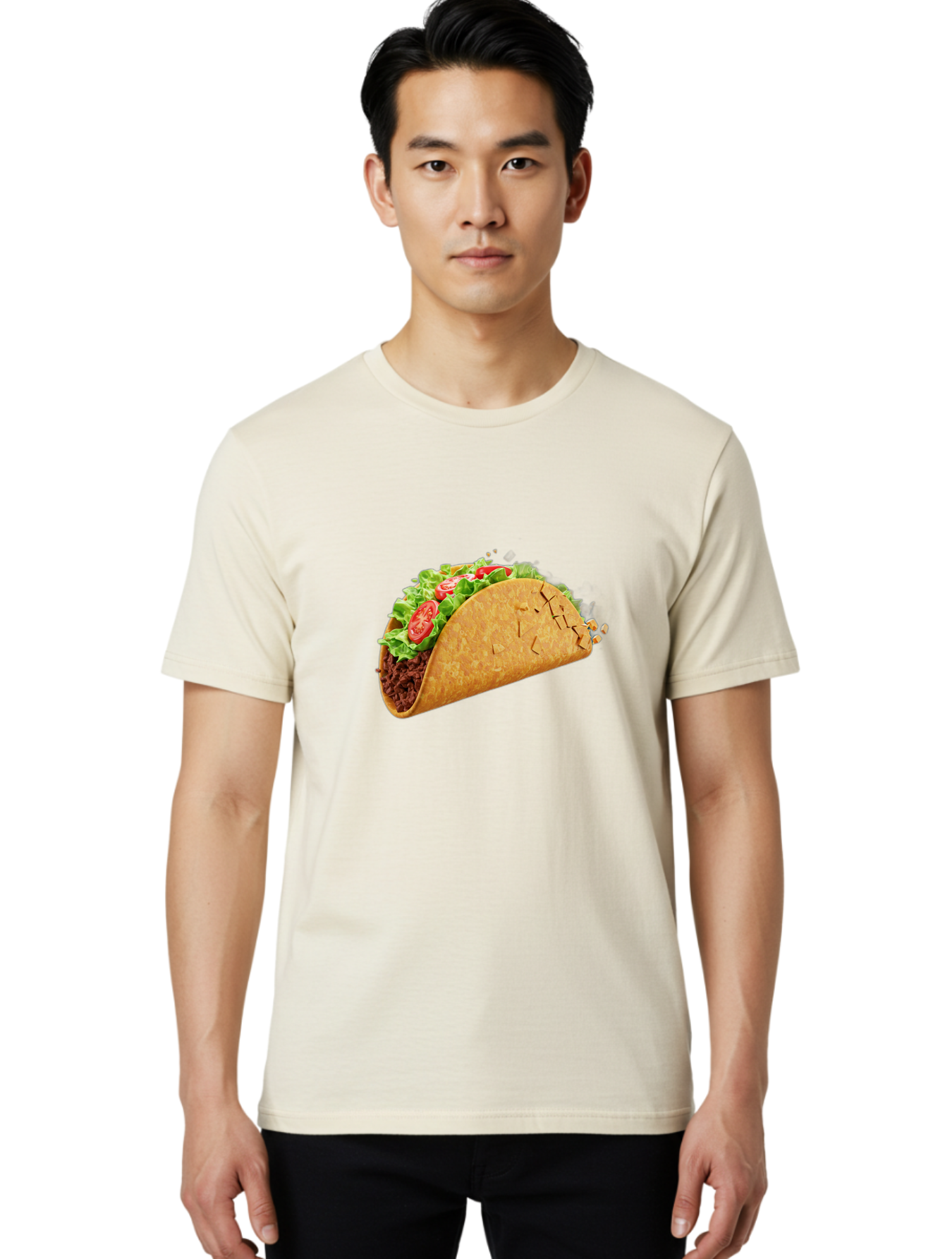 Taco-2 Men'S Graphic Tee, 100% Cotton, Comfortable Casual Summer Wear, Machine Washable, Vintage Camera, Old Camera, Antique Camera, Black Camera, Classic Photography, Photography Equipment, Nostalgic Device, Film Camera, Camera Art Bal459