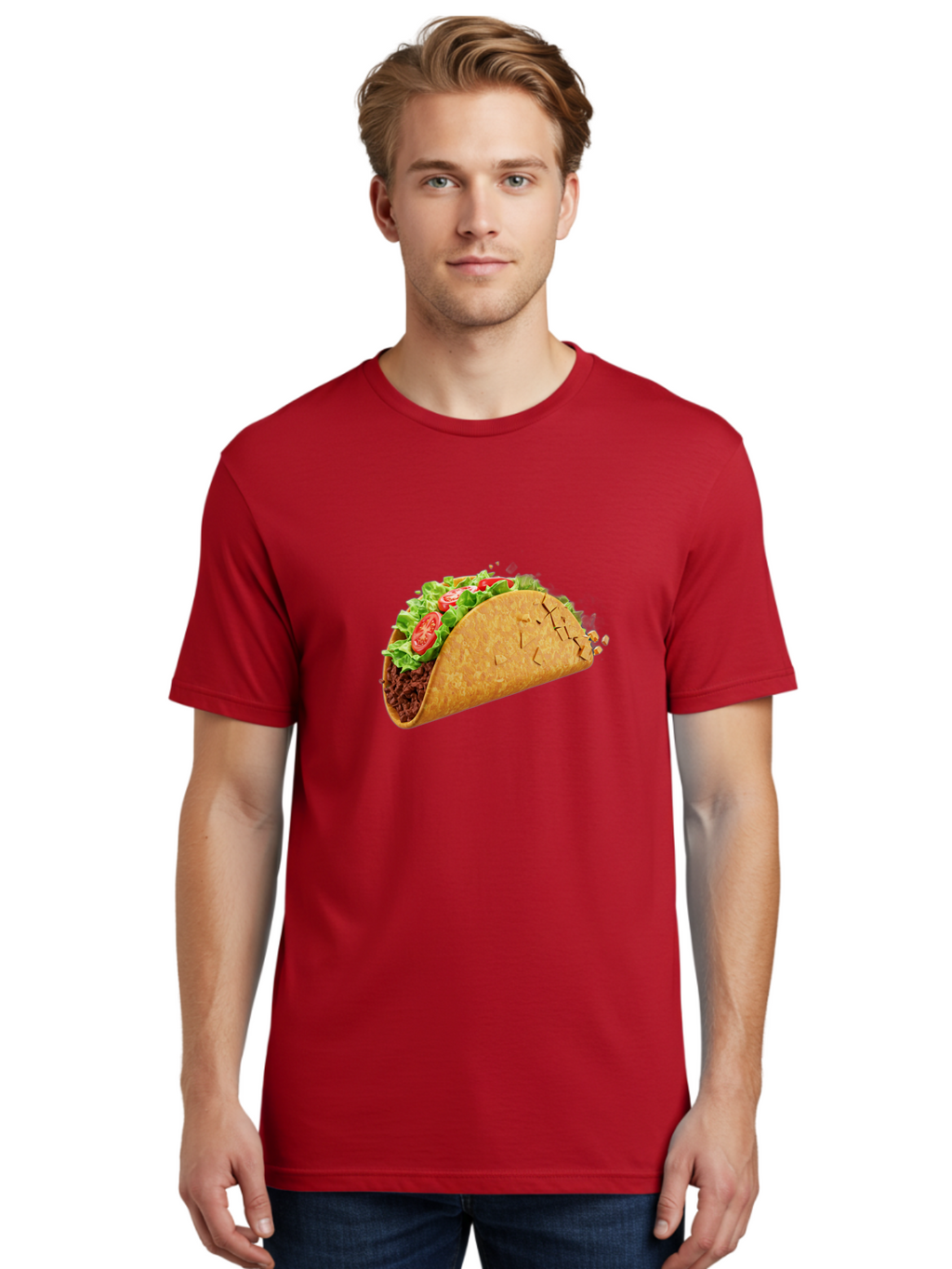 Taco-2 Men'S Graphic Tee, 100% Cotton, Comfortable Casual Summer Wear, Machine Washable, Vintage Camera, Old Camera, Antique Camera, Black Camera, Classic Photography, Photography Equipment, Nostalgic Device, Film Camera, Camera Art Bal459