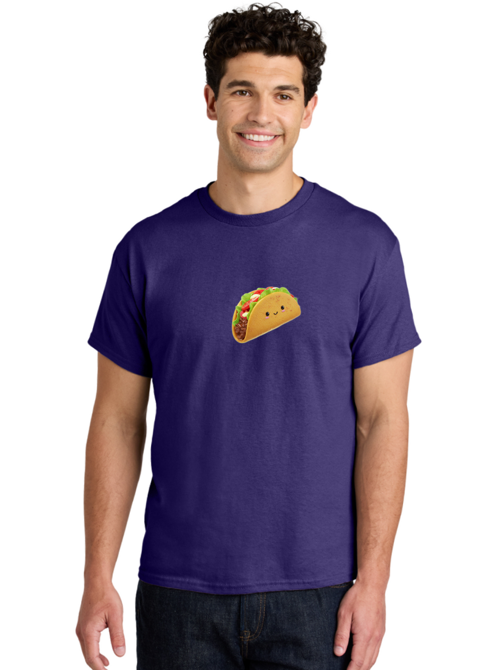 Taco-Character Men'S Graphic Tee, 100% Cotton, Comfortable Casual Summer Wear, Machine Washable, Vintage Camera, Old Camera, Antique Camera, Black Camera, Classic Photography, Photography Equipment, Nostalgic Device, Film Camera, Camera Art Bal460