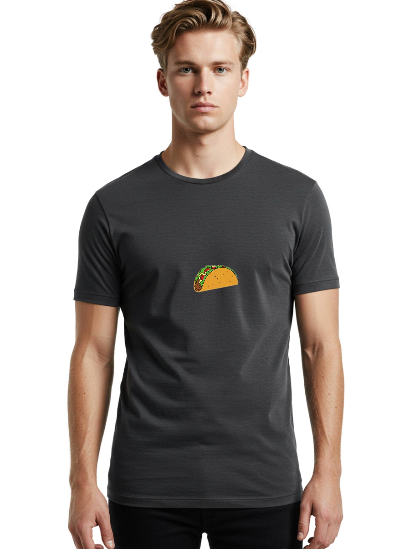Taco Men'S Graphic Tee, 100% Cotton, Comfortable Casual Summer Wear, Machine Washable, Vintage Camera, Old Camera, Antique Camera, Black Camera, Classic Photography, Photography Equipment, Nostalgic Device, Film Camera, Camera Art Bal462
