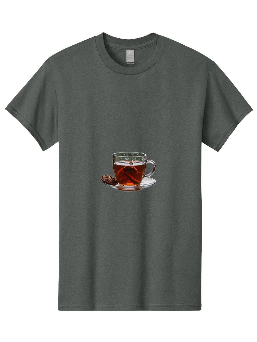 Tea-In-Glass-Cup Men'S Graphic Tee, 100% Cotton, Comfortable Casual Summer Wear, Machine Washable, Vintage Camera, Old Camera, Antique Camera, Black Camera, Classic Photography, Photography Equipment, Nostalgic Device, Film Camera, Camera Art Bal464