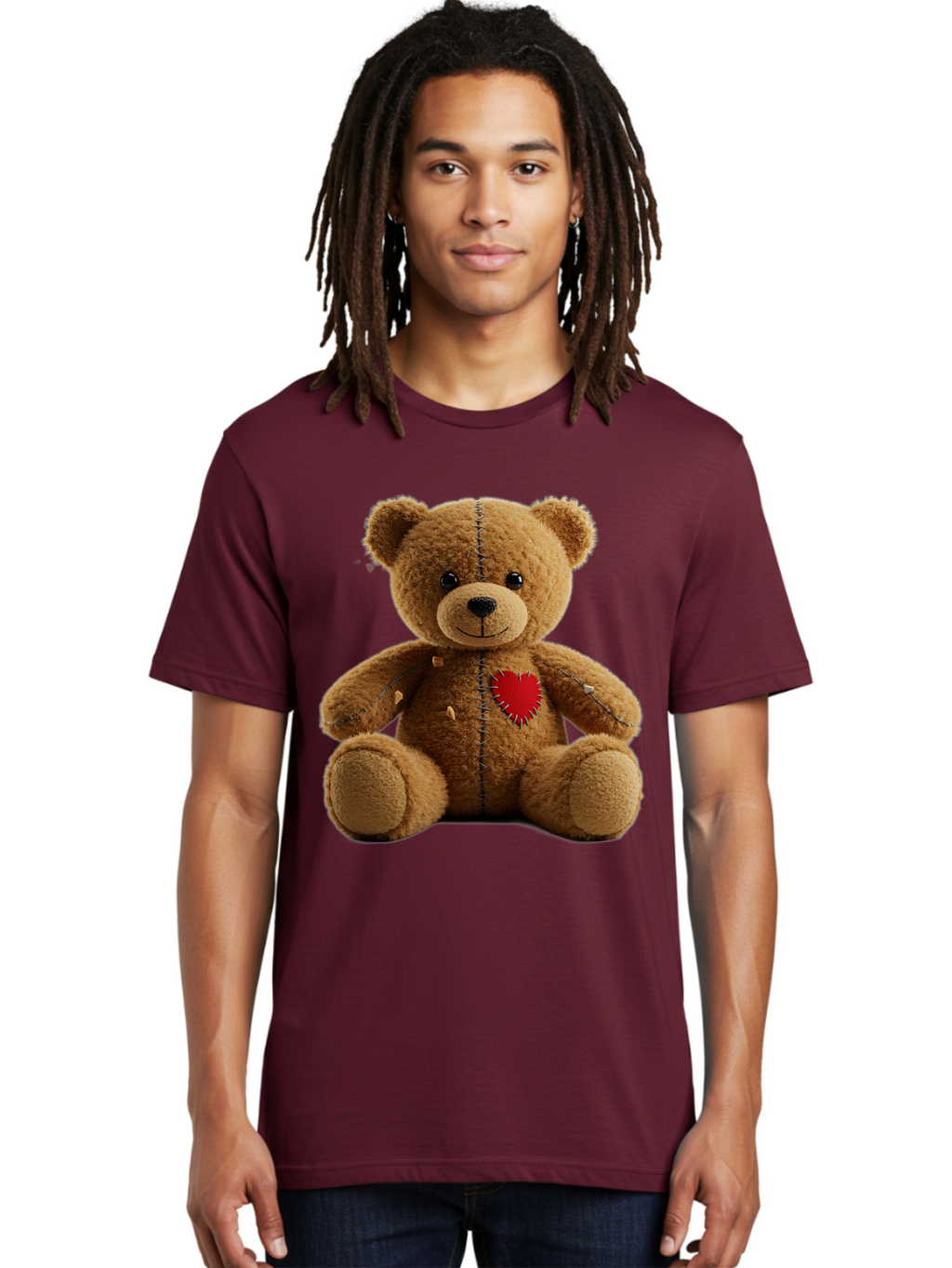 Teddy-Bear-Voodoo-Doll Men'S Graphic Tee, 100% Cotton, Comfortable Casual Summer Wear, Machine Washable, Vintage Camera, Old Camera, Antique Camera, Black Camera, Classic Photography, Photography Equipment, Nostalgic Device, Film Camera, Bal470