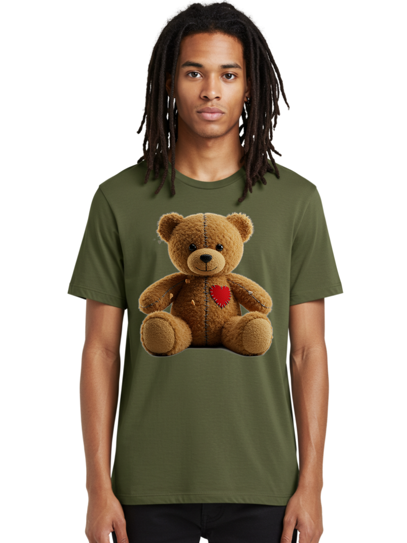 Teddy-Bear-Voodoo-Doll Men'S Graphic Tee, 100% Cotton, Comfortable Casual Summer Wear, Machine Washable, Vintage Camera, Old Camera, Antique Camera, Black Camera, Classic Photography, Photography Equipment, Nostalgic Device, Film Camera, Bal470