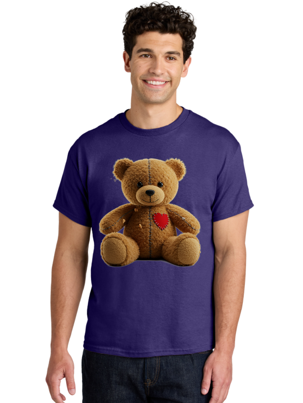 Teddy-Bear-Voodoo-Doll Men'S Graphic Tee, 100% Cotton, Comfortable Casual Summer Wear, Machine Washable, Vintage Camera, Old Camera, Antique Camera, Black Camera, Classic Photography, Photography Equipment, Nostalgic Device, Film Camera, Bal470