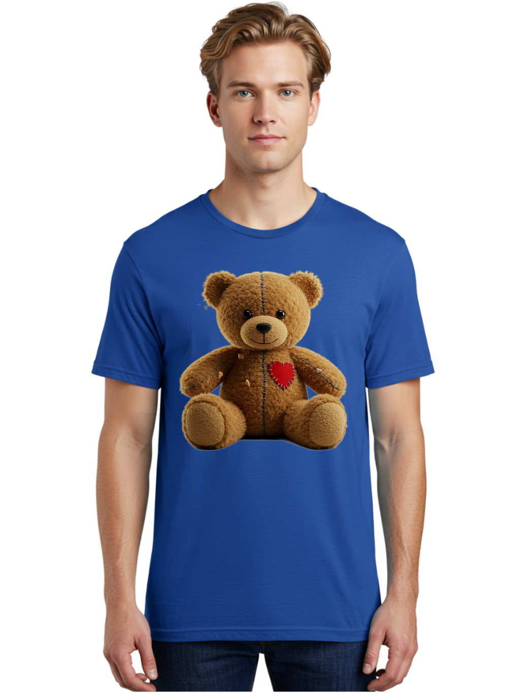 Teddy-Bear-Voodoo-Doll Men'S Graphic Tee, 100% Cotton, Comfortable Casual Summer Wear, Machine Washable, Vintage Camera, Old Camera, Antique Camera, Black Camera, Classic Photography, Photography Equipment, Nostalgic Device, Film Camera, Bal470