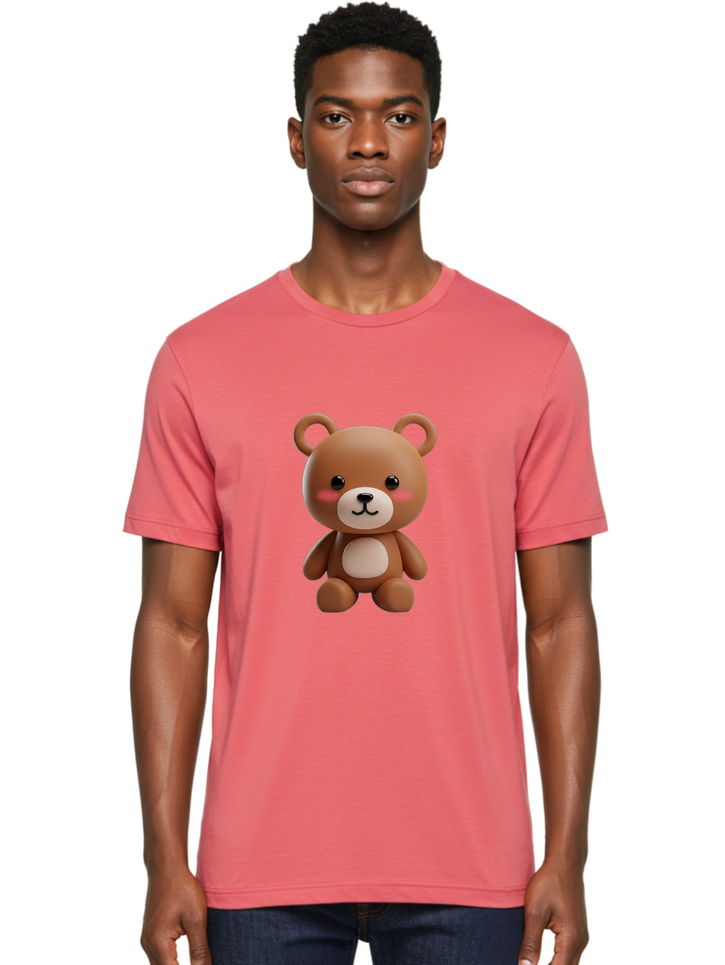 Teddy-Bear Men'S Graphic Tee, 100% Cotton, Comfortable Casual Summer Wear, Machine Washable, Vintage Camera, Old Camera, Antique Camera, Black Camera, Classic Photography, Photography Equipment, Nostalgic Device, Film Camera, Camera Art Bal475
