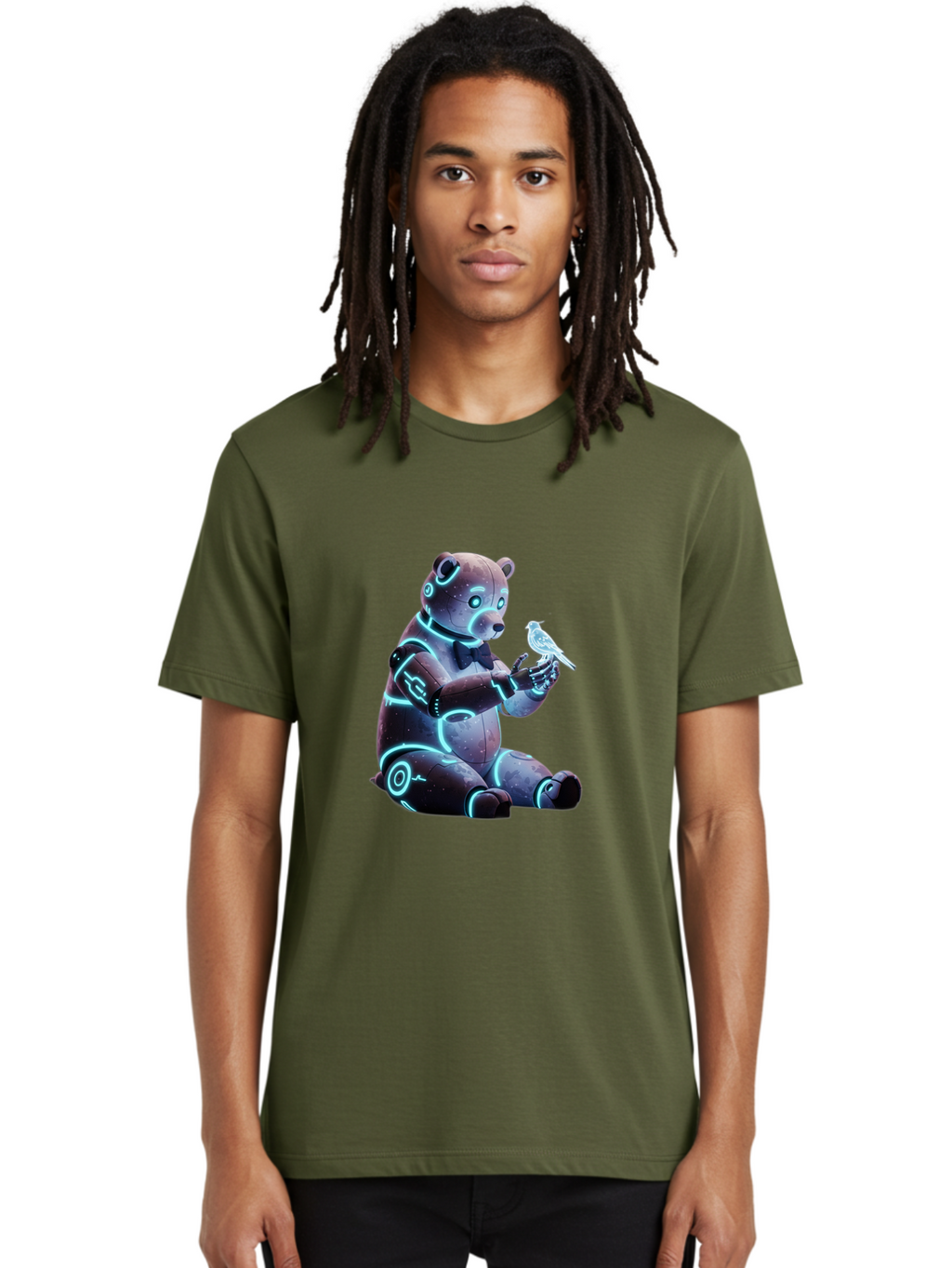Teddy-Bot-1 Men'S Graphic Tee, 100% Cotton, Comfortable Casual Summer Wear, Machine Washable, Vintage Camera, Old Camera, Antique Camera, Black Camera, Classic Photography, Photography Equipment, Nostalgic Device, Film Camera, Camera Art Bal476