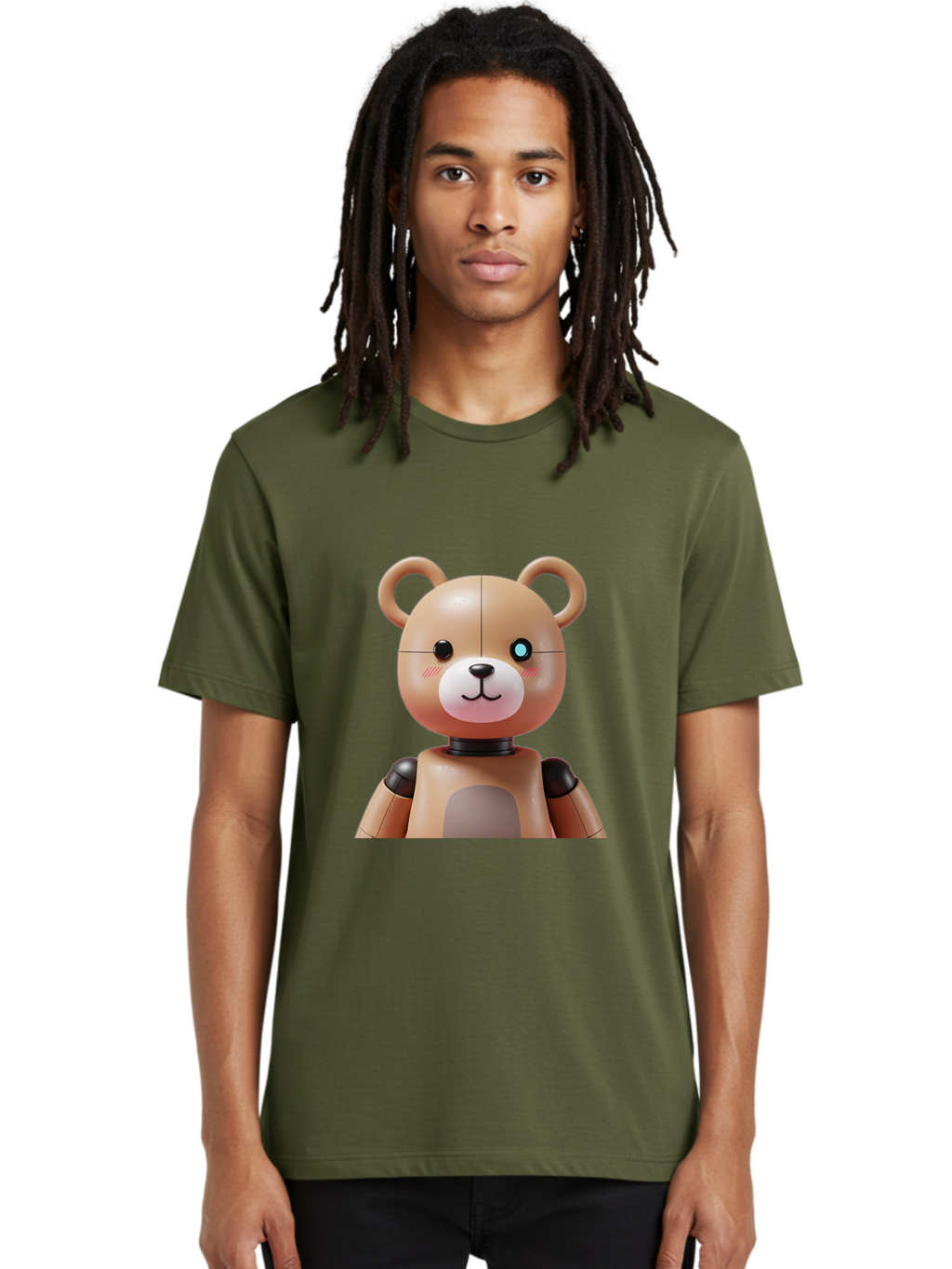 Teddy-Bot Men'S Graphic Tee, 100% Cotton, Comfortable Casual Summer Wear, Machine Washable, Vintage Camera, Old Camera, Antique Camera, Black Camera, Classic Photography, Photography Equipment, Nostalgic Device, Film Camera, Camera Art Bal477