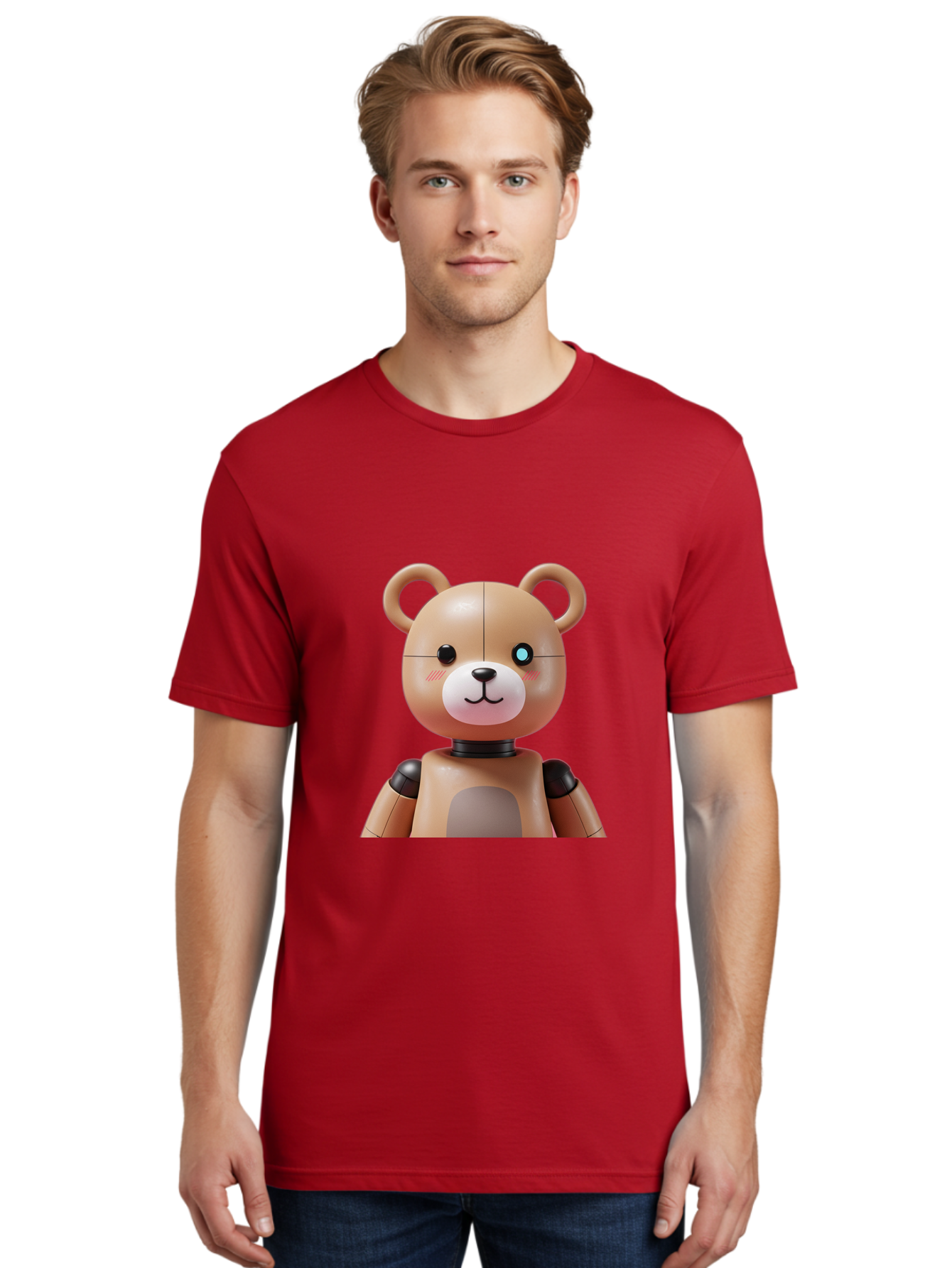 Teddy-Bot Men'S Graphic Tee, 100% Cotton, Comfortable Casual Summer Wear, Machine Washable, Vintage Camera, Old Camera, Antique Camera, Black Camera, Classic Photography, Photography Equipment, Nostalgic Device, Film Camera, Camera Art Bal477