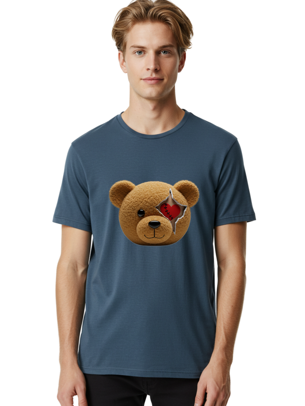 Teddy-Heart Men'S Graphic Tee, 100% Cotton, Comfortable Casual Summer Wear, Machine Washable, Vintage Camera, Old Camera, Antique Camera, Black Camera, Classic Photography, Photography Equipment, Nostalgic Device, Film Camera, Camera Art Bal479