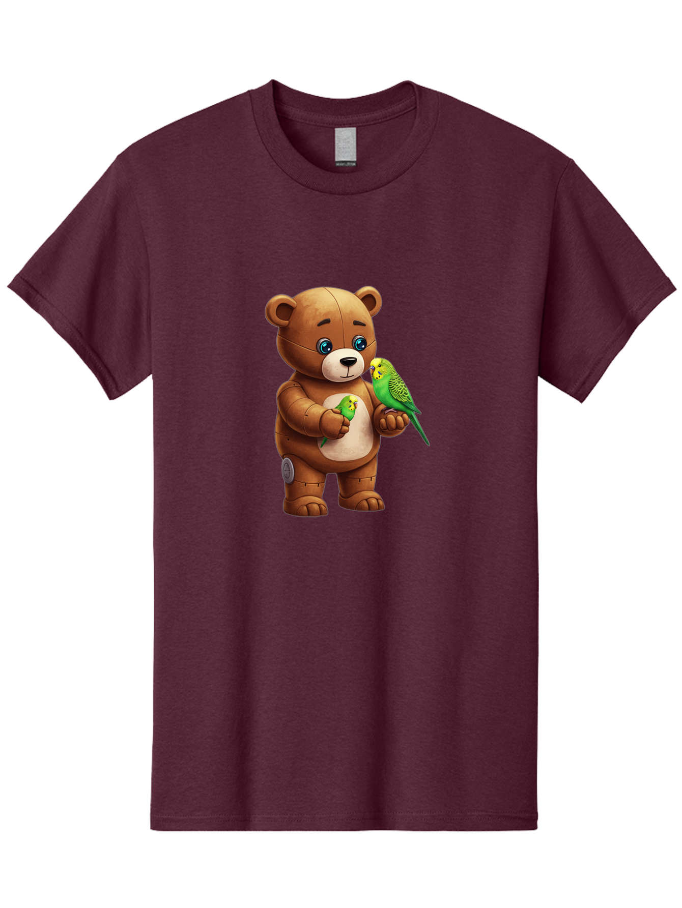 Teddy-With-Budgies Men'S Graphic Tee, 100% Cotton, Comfortable Casual Summer Wear, Machine Washable, Vintage Camera, Old Camera, Antique Camera, Black Camera, Classic Photography, Photography Equipment, Nostalgic Device, Film Camera, Bal481