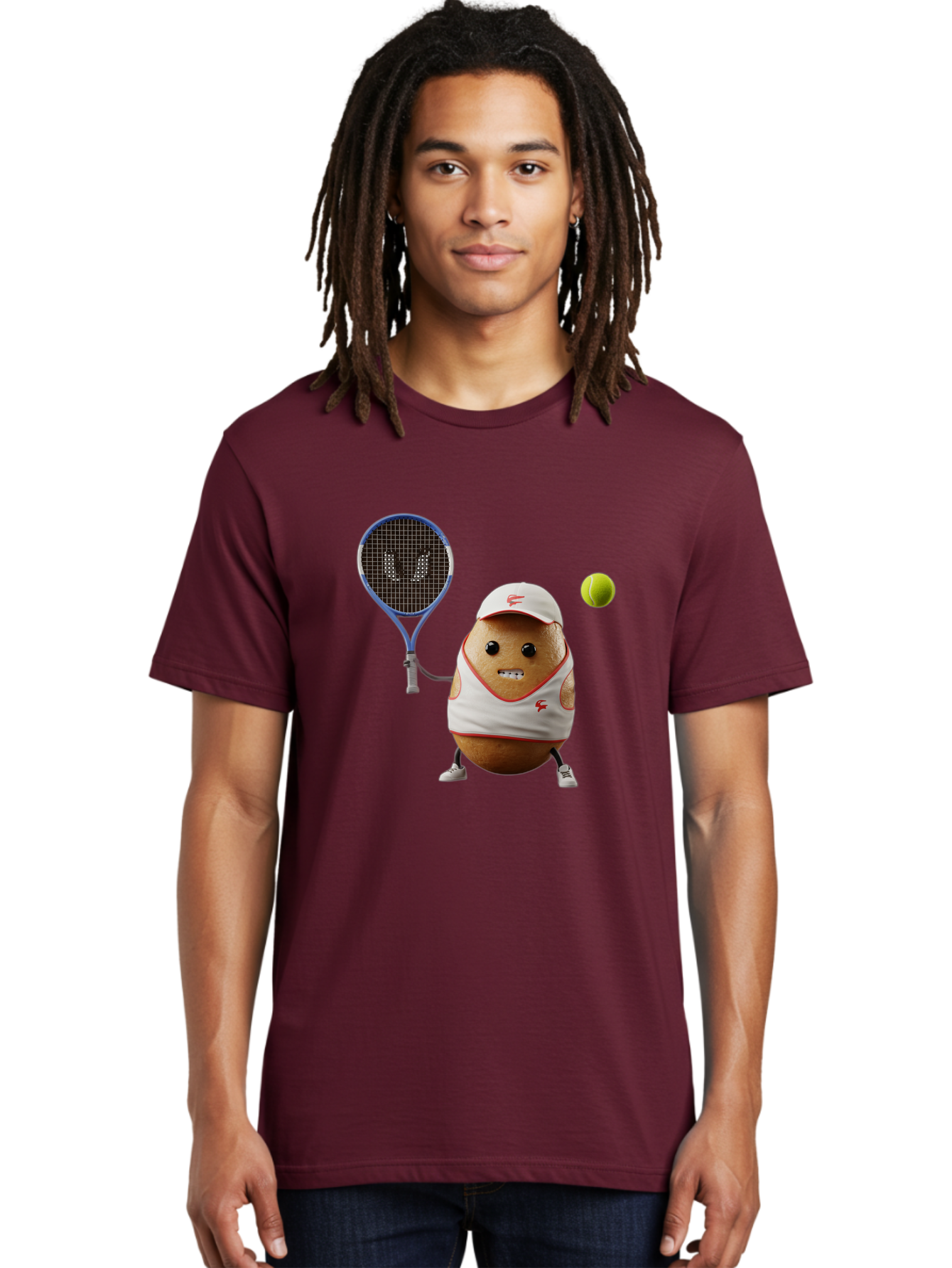 Tennis-Potato Men'S Graphic Tee, 100% Cotton, Comfortable Casual Summer Wear, Machine Washable, Vintage Camera, Old Camera, Antique Camera, Black Camera, Classic Photography, Photography Equipment, Nostalgic Device, Film Camera, Camera Art Bal484