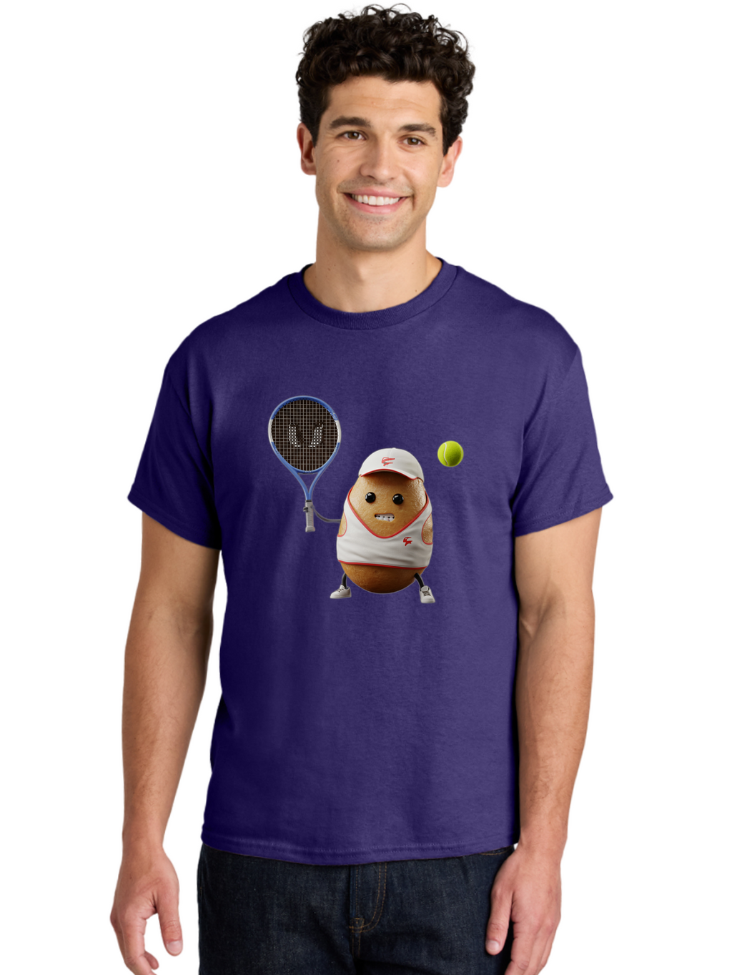 Tennis-Potato Men'S Graphic Tee, 100% Cotton, Comfortable Casual Summer Wear, Machine Washable, Vintage Camera, Old Camera, Antique Camera, Black Camera, Classic Photography, Photography Equipment, Nostalgic Device, Film Camera, Camera Art Bal484