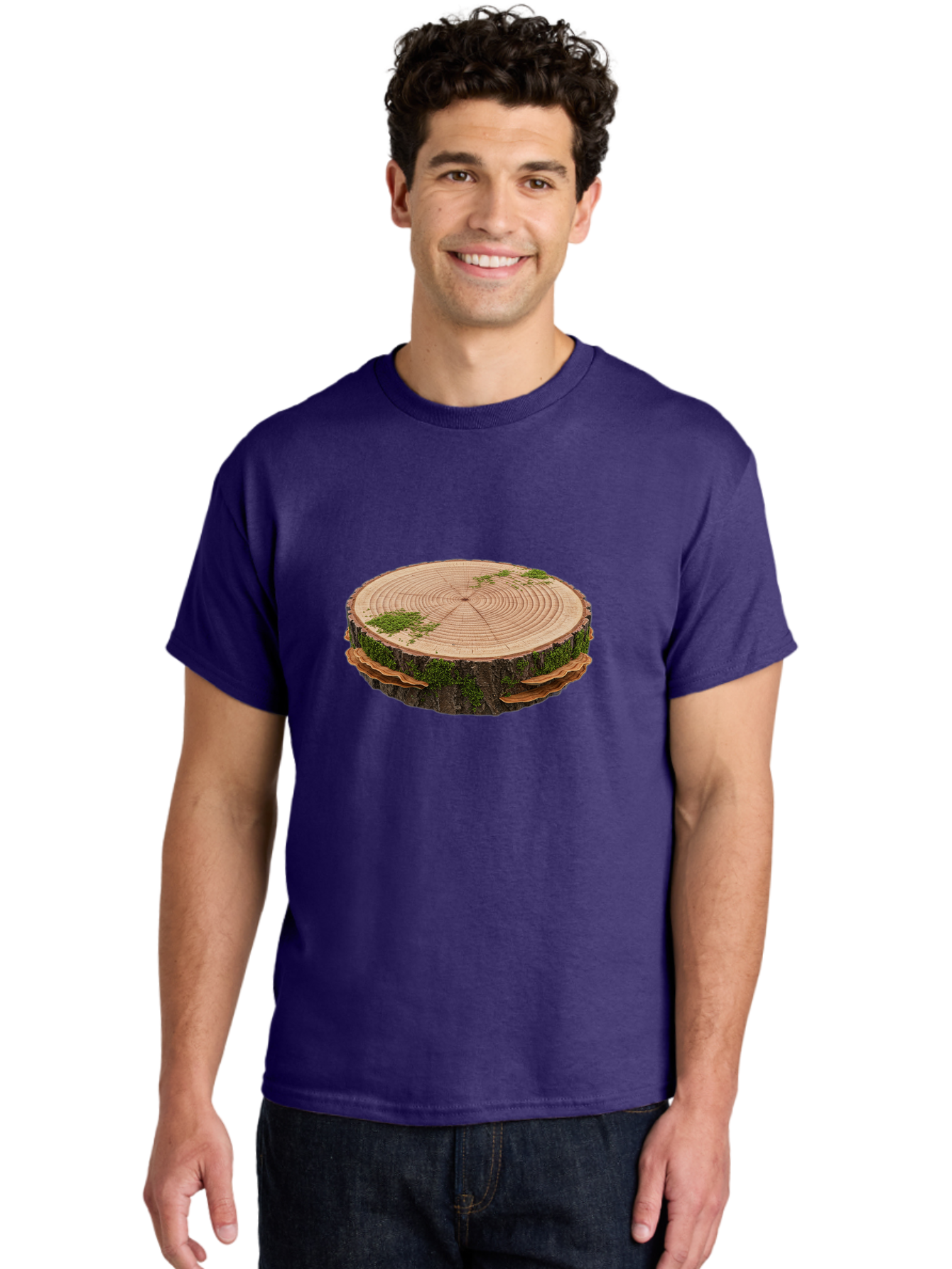 Tree-Stump-3 Men'S Graphic Tee, 100% Cotton, Comfortable Casual Summer Wear, Machine Washable, Vintage Camera, Old Camera, Antique Camera, Black Camera, Classic Photography, Photography Equipment, Nostalgic Device, Film Camera, Camera Art Bal502