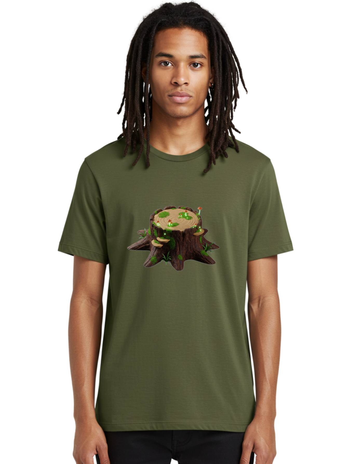 Tree-Stump Men'S Graphic Tee, 100% Cotton, Comfortable Casual Summer Wear, Machine Washable, Vintage Camera, Old Camera, Antique Camera, Black Camera, Classic Photography, Photography Equipment, Nostalgic Device, Film Camera, Camera Art Bal510