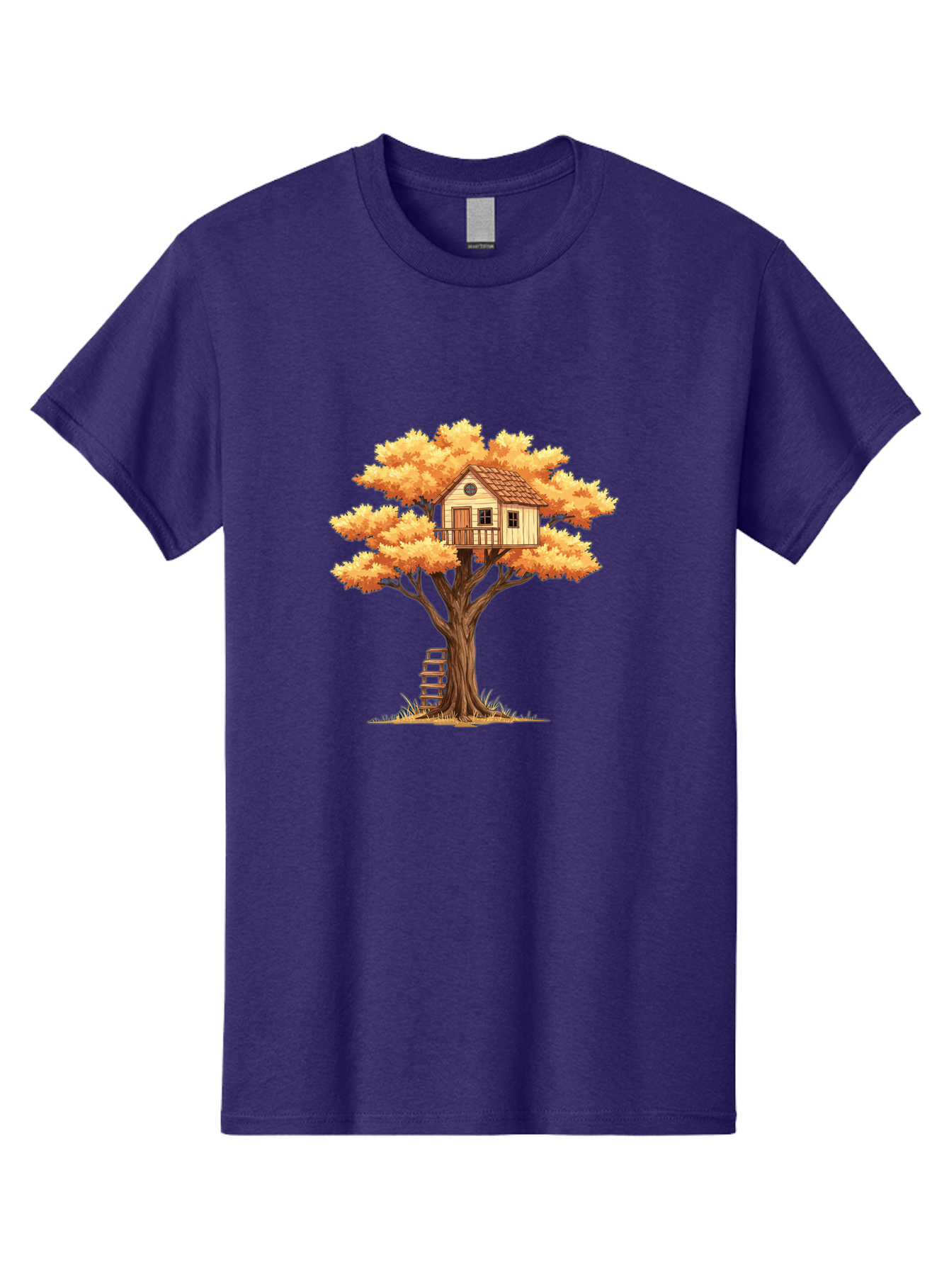 Treehouse-1 Men'S Graphic Tee, 100% Cotton, Comfortable Casual Summer Wear, Machine Washable, Vintage Camera, Old Camera, Antique Camera, Black Camera, Classic Photography, Photography Equipment, Nostalgic Device, Film Camera, Camera Art Bal511