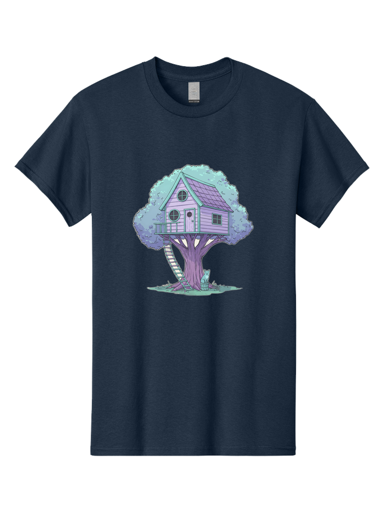 Treehouse-2 Men'S Graphic Tee, 100% Cotton, Comfortable Casual Summer Wear, Machine Washable, Vintage Camera, Old Camera, Antique Camera, Black Camera, Classic Photography, Photography Equipment, Nostalgic Device, Film Camera, Camera Art Bal512