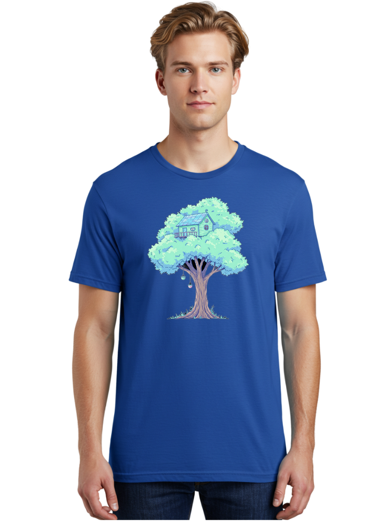 Treehouse Men'S Graphic Tee, 100% Cotton, Comfortable Casual Summer Wear, Machine Washable, Vintage Camera, Old Camera, Antique Camera, Black Camera, Classic Photography, Photography Equipment, Nostalgic Device, Film Camera, Camera Art Bal513