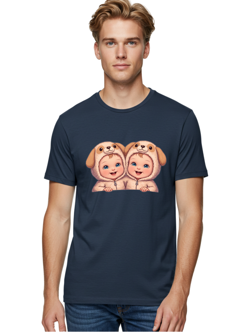 Twin-Babies-Dog-Costume Men'S Graphic Tee, 100% Cotton, Comfortable Casual Summer Wear, Machine Washable, Vintage Camera, Old Camera, Antique Camera, Black Camera, Classic Photography, Photography Equipment, Nostalgic Device, Film Camera, Bal518