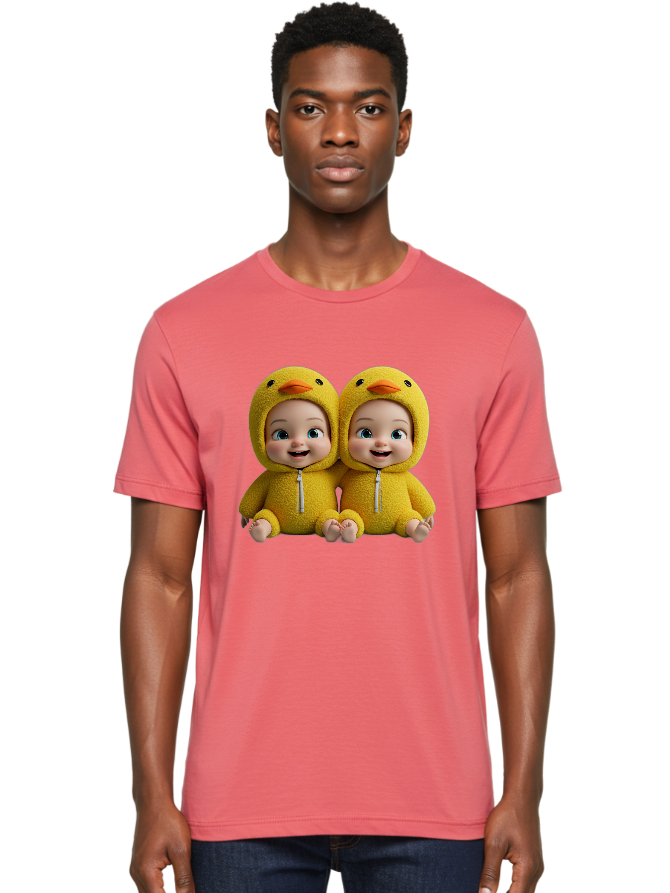 Twin-Babies-In-Duck-Costumes Men'S Graphic Tee, 100% Cotton, Comfortable Casual Summer Wear, Machine Washable, Vintage Camera, Old Camera, Antique Camera, Black Camera, Classic Photography, Photography Equipment, Nostalgic Device, Film Camera, Bal519