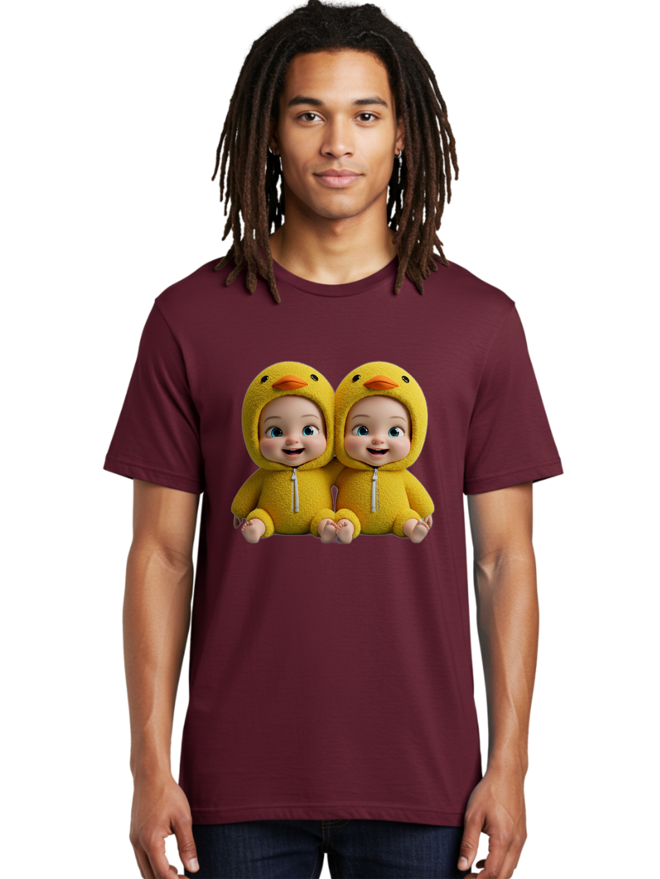 Twin-Babies-In-Duck-Costumes Men'S Graphic Tee, 100% Cotton, Comfortable Casual Summer Wear, Machine Washable, Vintage Camera, Old Camera, Antique Camera, Black Camera, Classic Photography, Photography Equipment, Nostalgic Device, Film Camera, Bal519