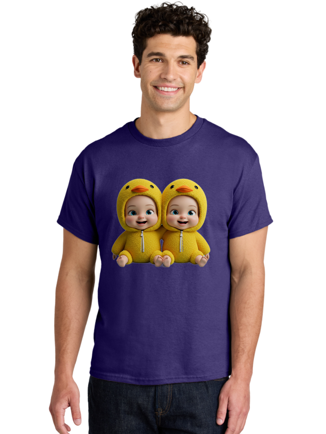 Twin-Babies-In-Duck-Costumes Men'S Graphic Tee, 100% Cotton, Comfortable Casual Summer Wear, Machine Washable, Vintage Camera, Old Camera, Antique Camera, Black Camera, Classic Photography, Photography Equipment, Nostalgic Device, Film Camera, Bal519