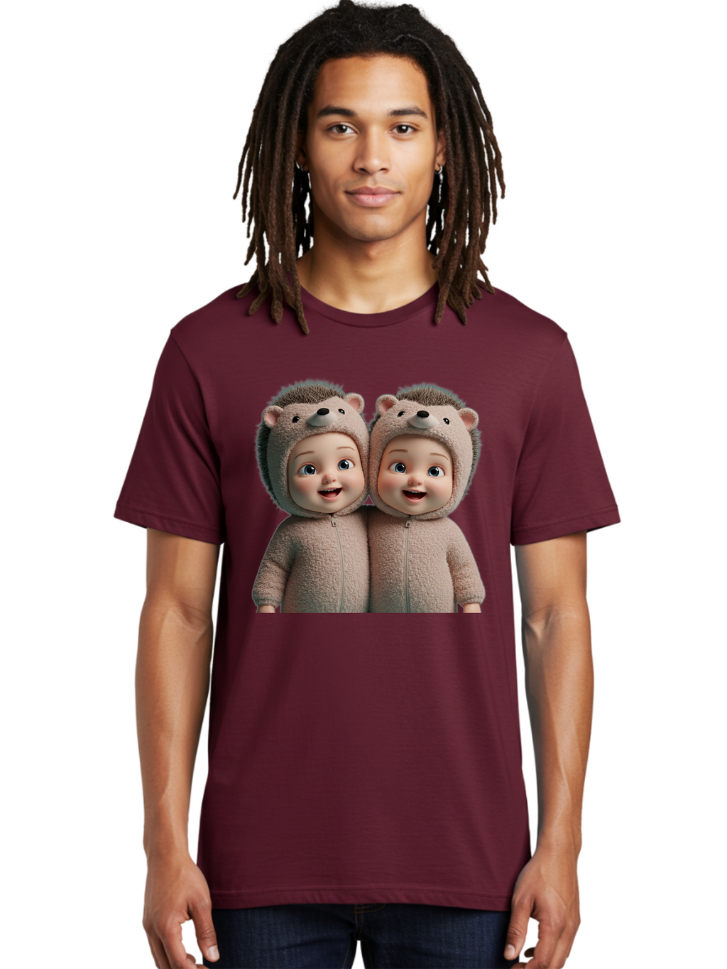 Twin-Babies-In-Hedgehog-Costumes Men'S Graphic Tee, 100% Cotton, Comfortable Casual Summer Wear, Machine Washable, Vintage Camera, Old Camera, Antique Camera, Black Camera, Classic Photography, Photography Equipment, Nostalgic Device, Bal520