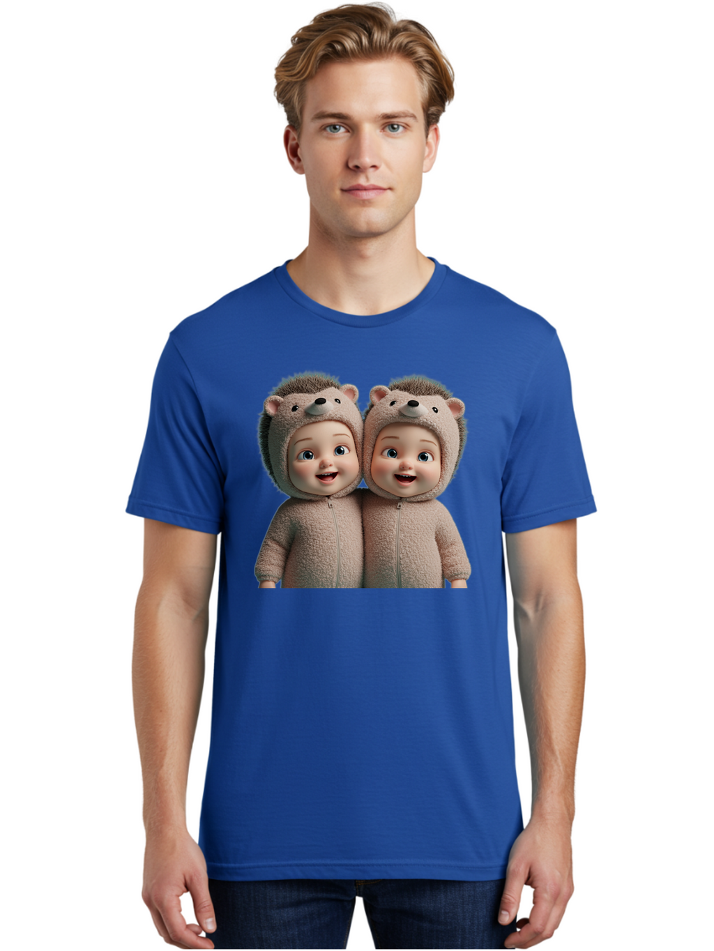 Twin-Babies-In-Hedgehog-Costumes Men'S Graphic Tee, 100% Cotton, Comfortable Casual Summer Wear, Machine Washable, Vintage Camera, Old Camera, Antique Camera, Black Camera, Classic Photography, Photography Equipment, Nostalgic Device, Bal520