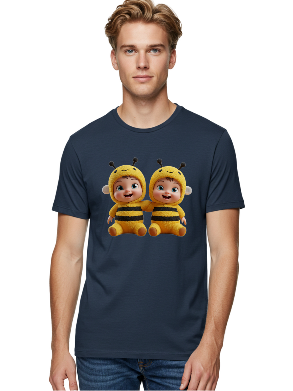 Twin-Baby-Bees Men'S Graphic Tee, 100% Cotton, Comfortable Casual Summer Wear, Machine Washable, Vintage Camera, Old Camera, Antique Camera, Black Camera, Classic Photography, Photography Equipment, Nostalgic Device, Film Camera, Camera Art Bal523