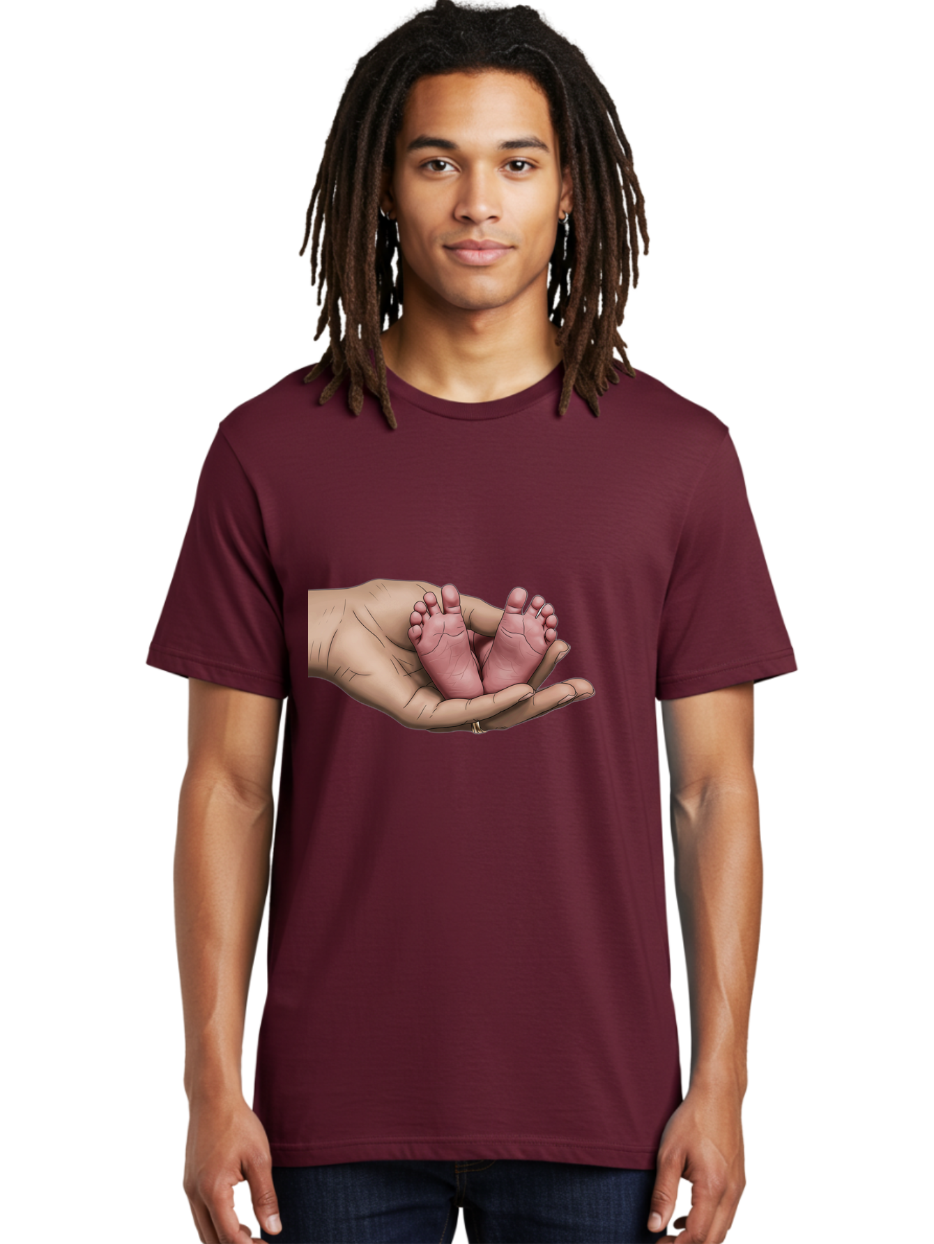 Twin-Baby-Feet-1 Men'S Graphic Tee, 100% Cotton, Comfortable Casual Summer Wear, Machine Washable, Vintage Camera, Old Camera, Antique Camera, Black Camera, Classic Photography, Photography Equipment, Nostalgic Device, Film Camera, Camera Art Bal524