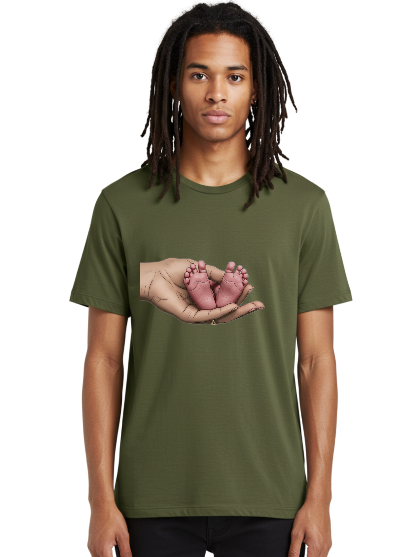 Twin-Baby-Feet-1 Men'S Graphic Tee, 100% Cotton, Comfortable Casual Summer Wear, Machine Washable, Vintage Camera, Old Camera, Antique Camera, Black Camera, Classic Photography, Photography Equipment, Nostalgic Device, Film Camera, Camera Art Bal524