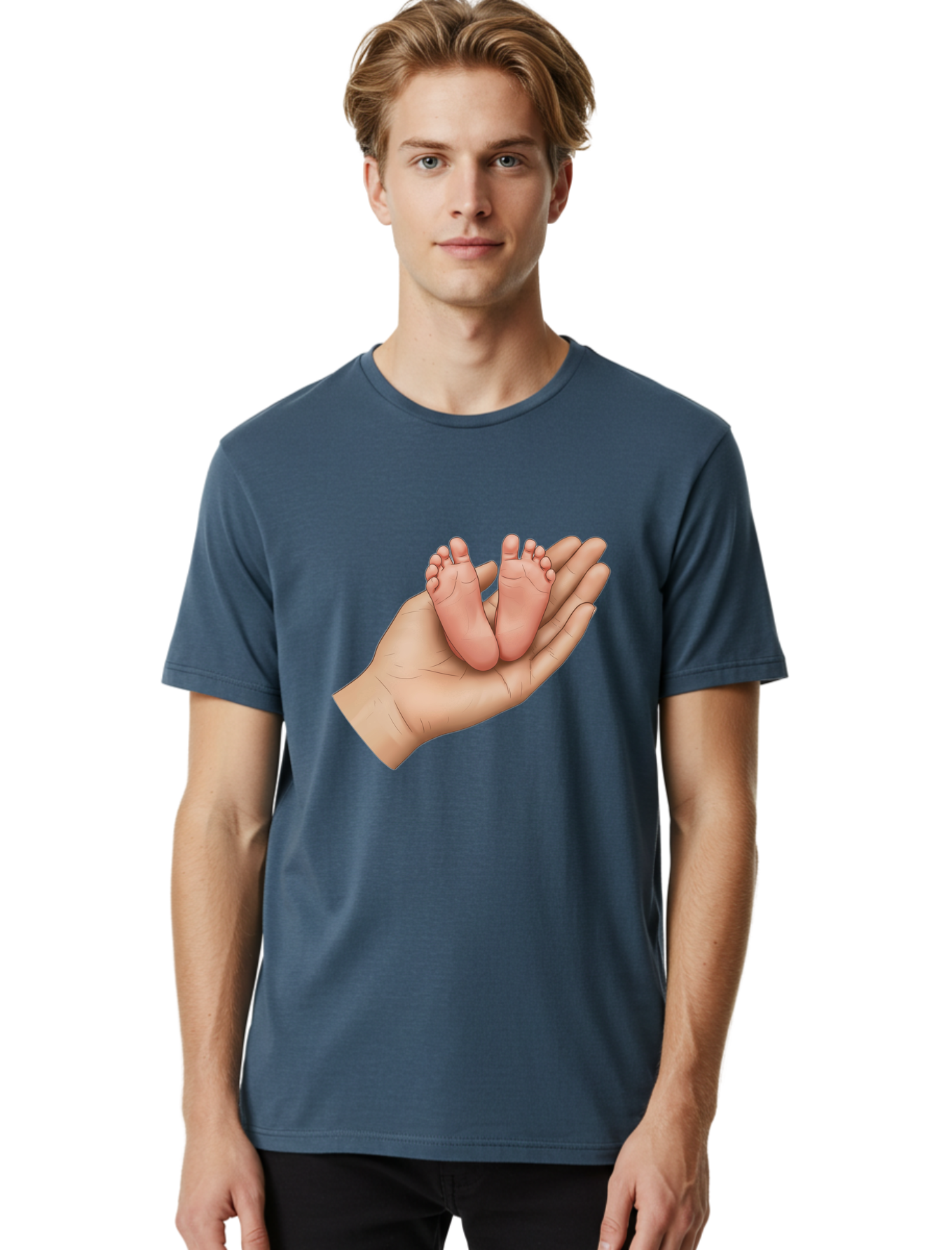 Twin-Baby-Feet Men'S Graphic Tee, 100% Cotton, Comfortable Casual Summer Wear, Machine Washable, Vintage Camera, Old Camera, Antique Camera, Black Camera, Classic Photography, Photography Equipment, Nostalgic Device, Film Camera, Camera Art Bal525