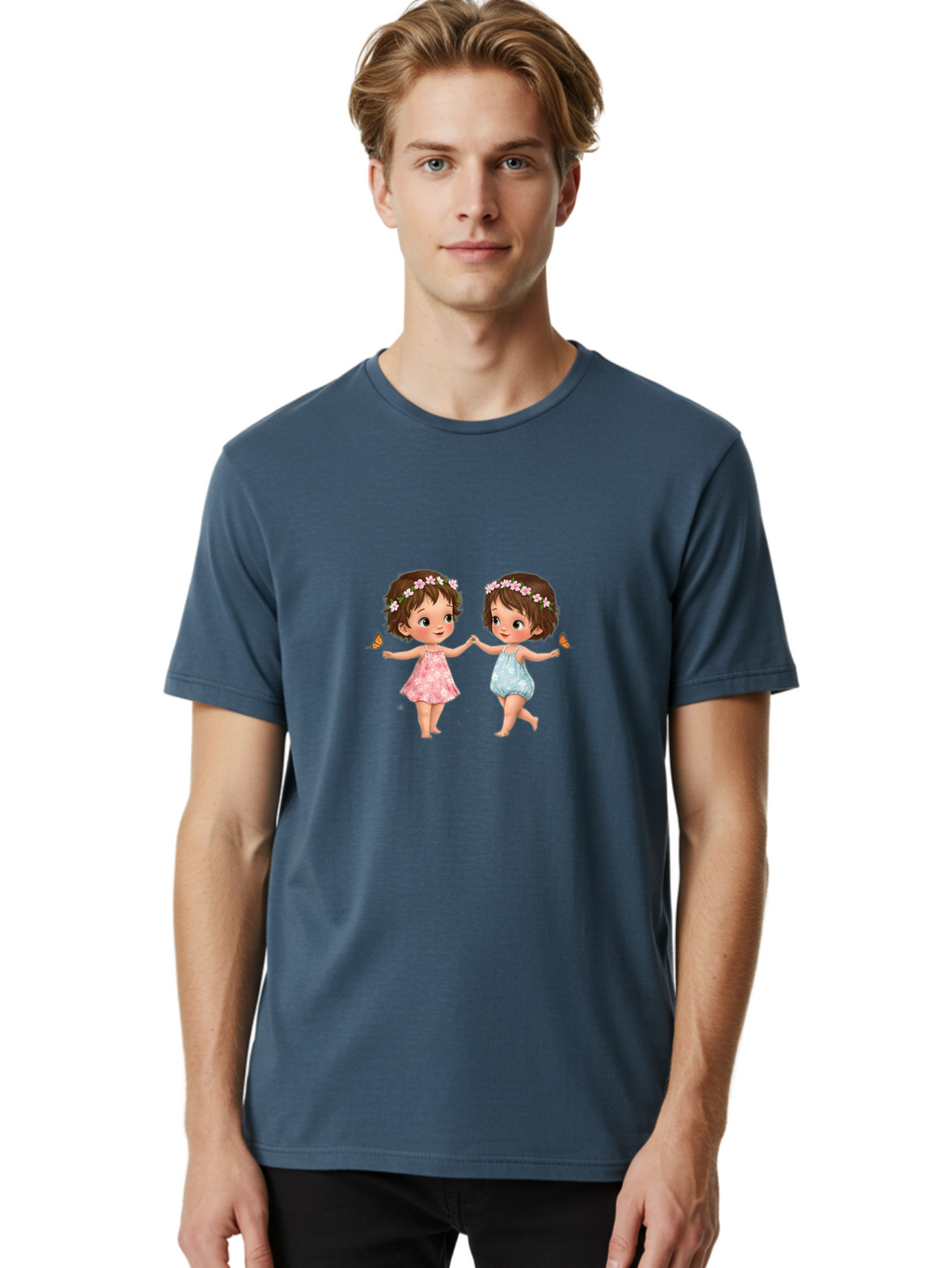 Twin-Girls-With-Butterflies Men'S Graphic Tee, 100% Cotton, Comfortable Casual Summer Wear, Machine Washable, Vintage Camera, Old Camera, Antique Camera, Black Camera, Classic Photography, Photography Equipment, Nostalgic Device, Film Camera, Bal527
